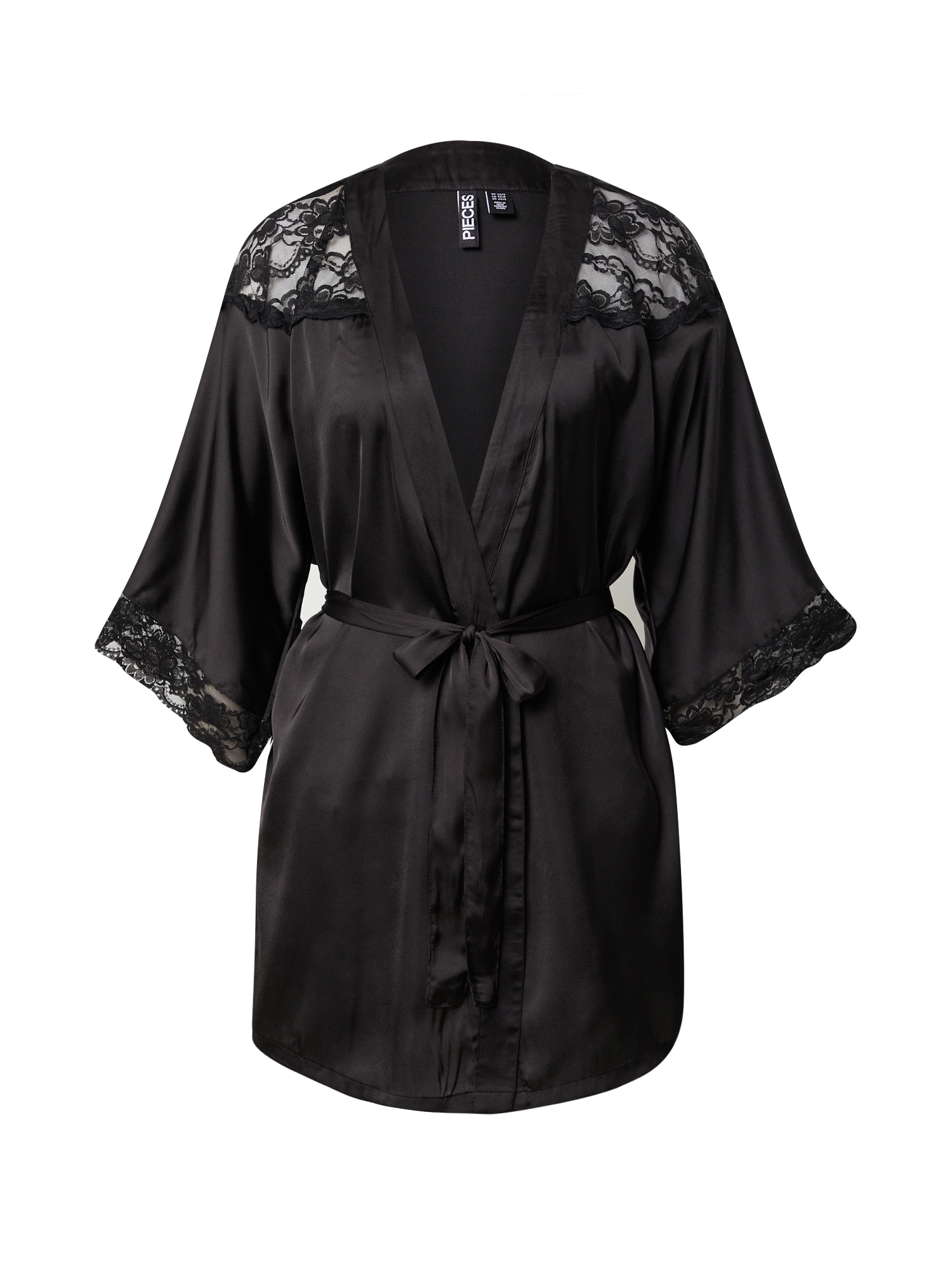 PIECES Kimono  črna