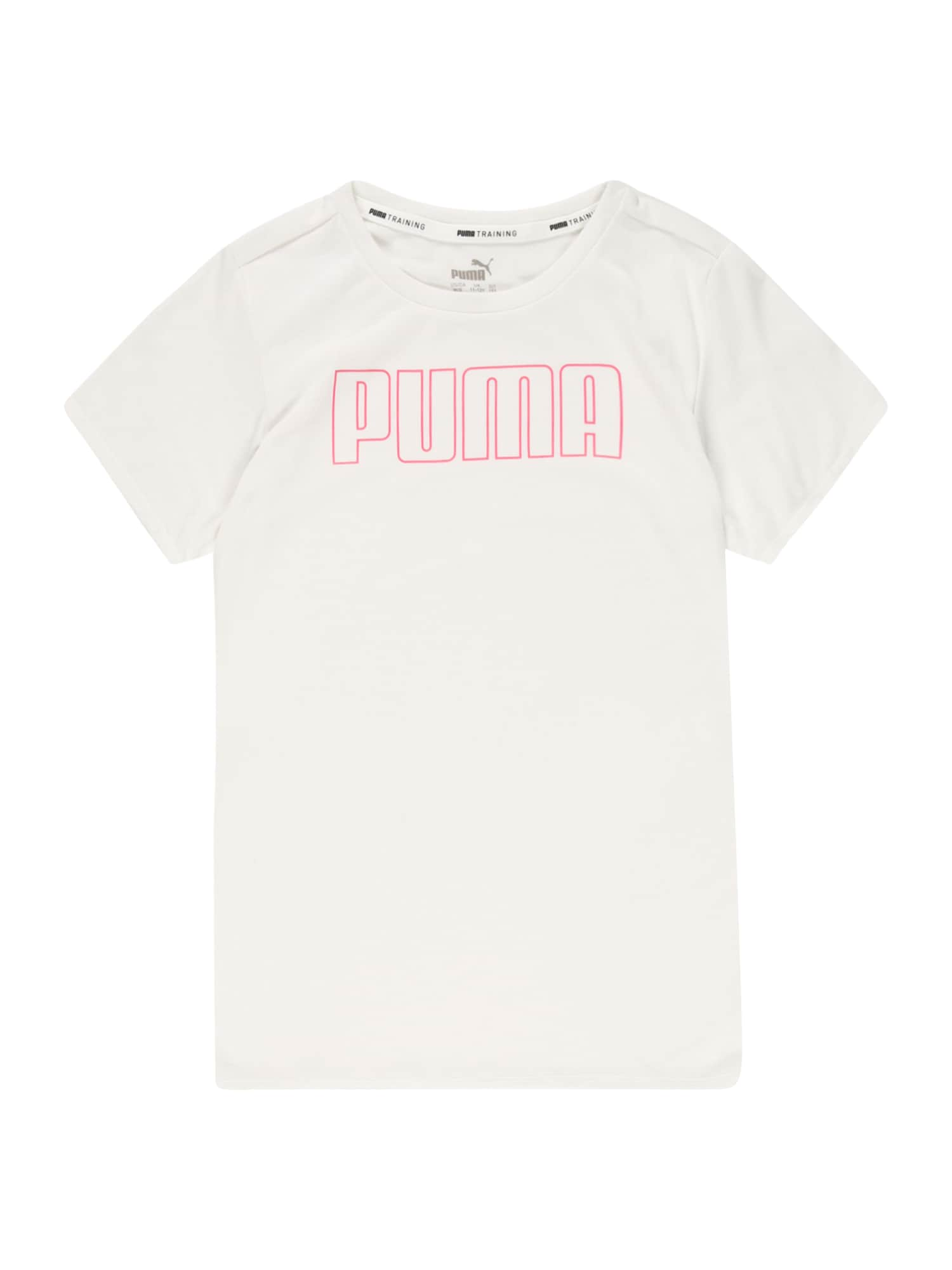 PUMA Funkcionalna majica 'Favorites'  roza / bela