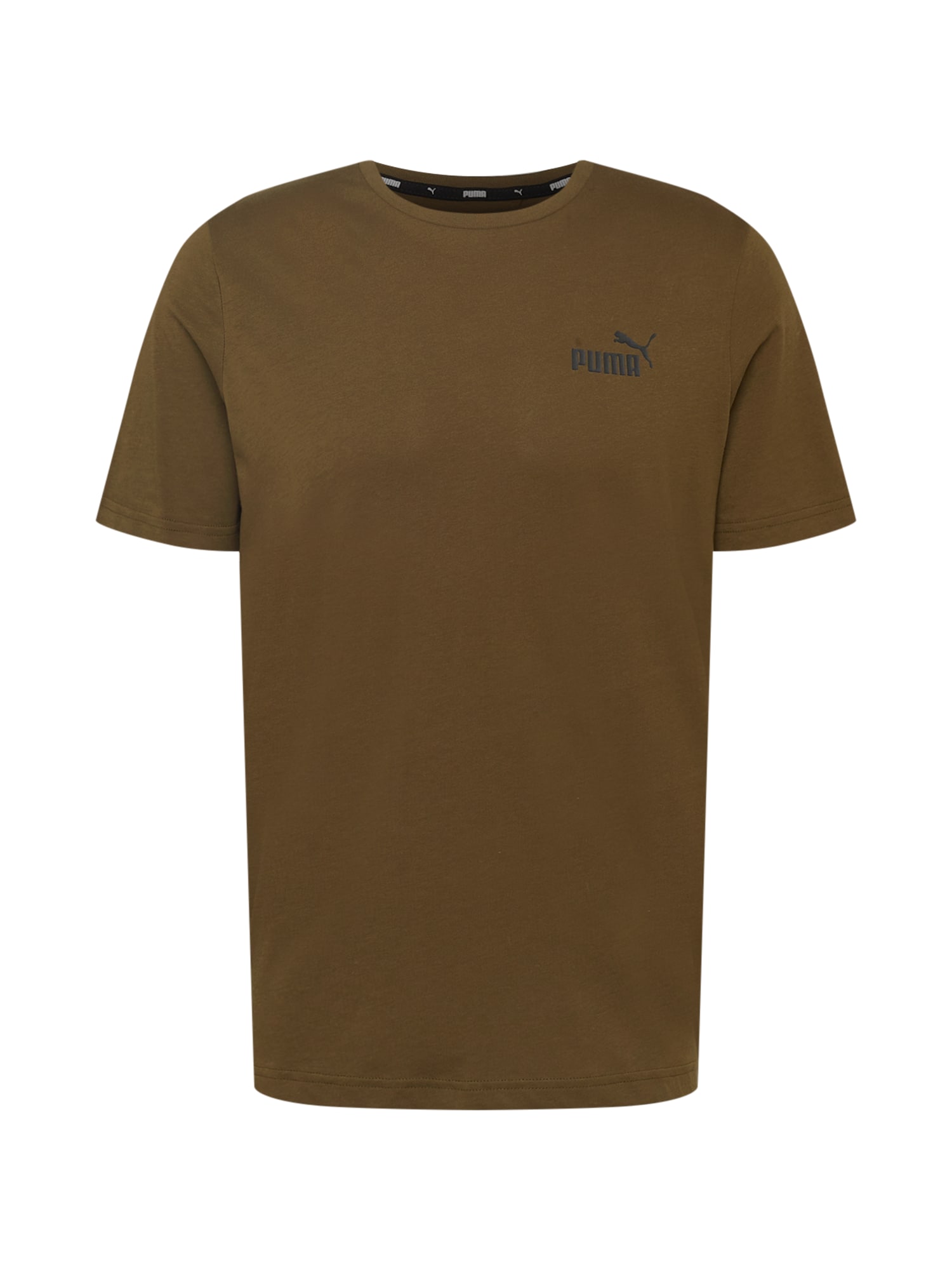 PUMA Majica  oliva / črna