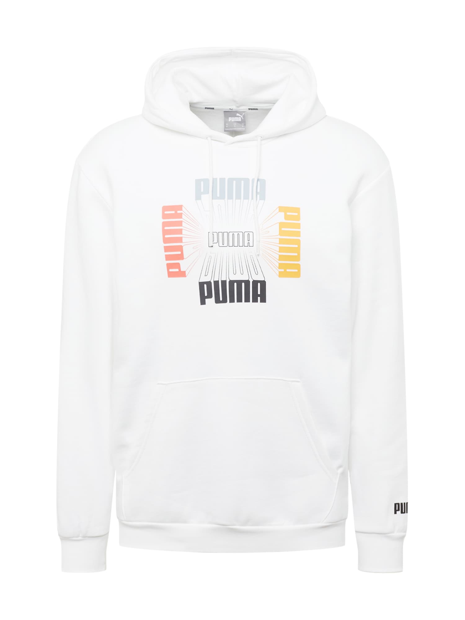 PUMA Športna majica  mešane barve / bela