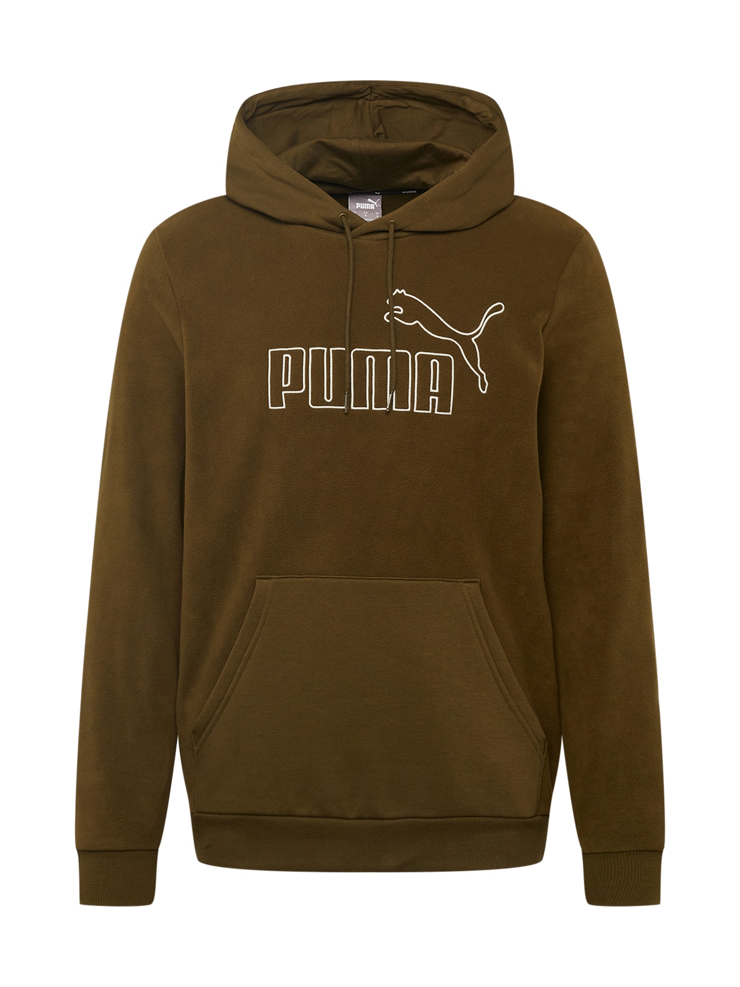 PUMA Športna majica  oliva / bela