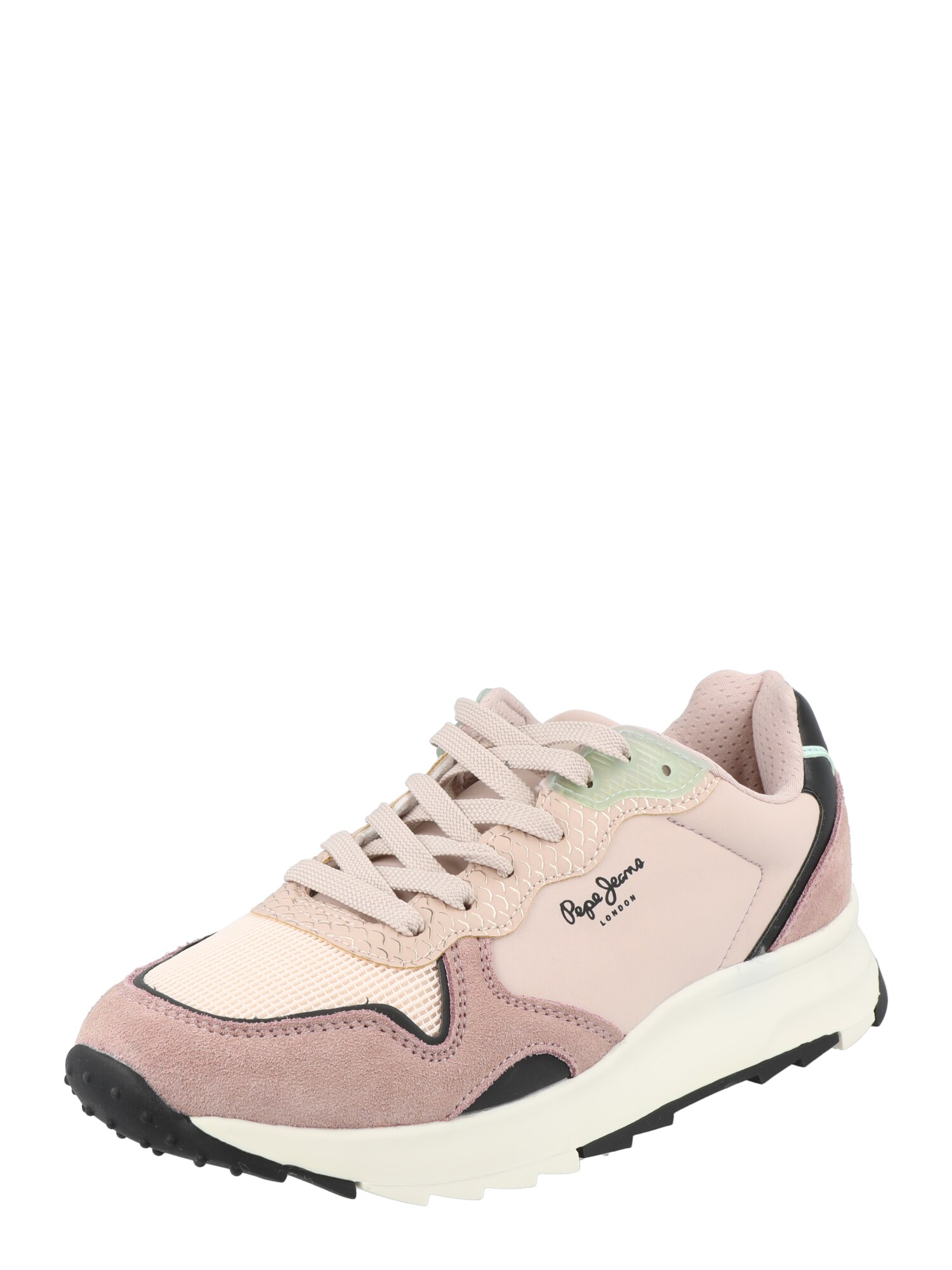 Pepe Jeans Nizke superge 'JOY STAR'  rosé / staro roza / črna / bela