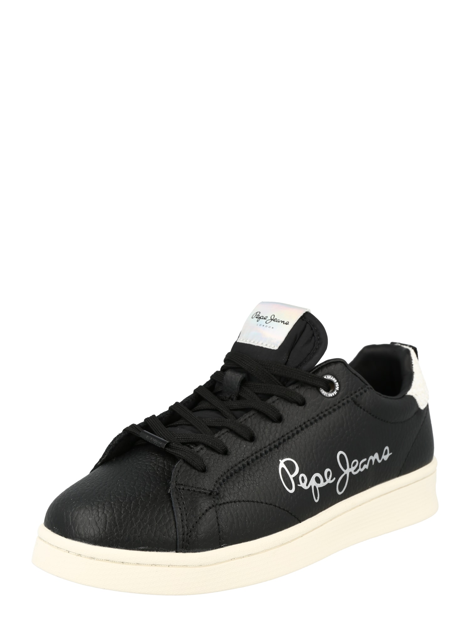 Pepe Jeans Nizke superge 'MILTON ESSENTIAL'  srebrno-siva / svetlo siva / črna / bela
