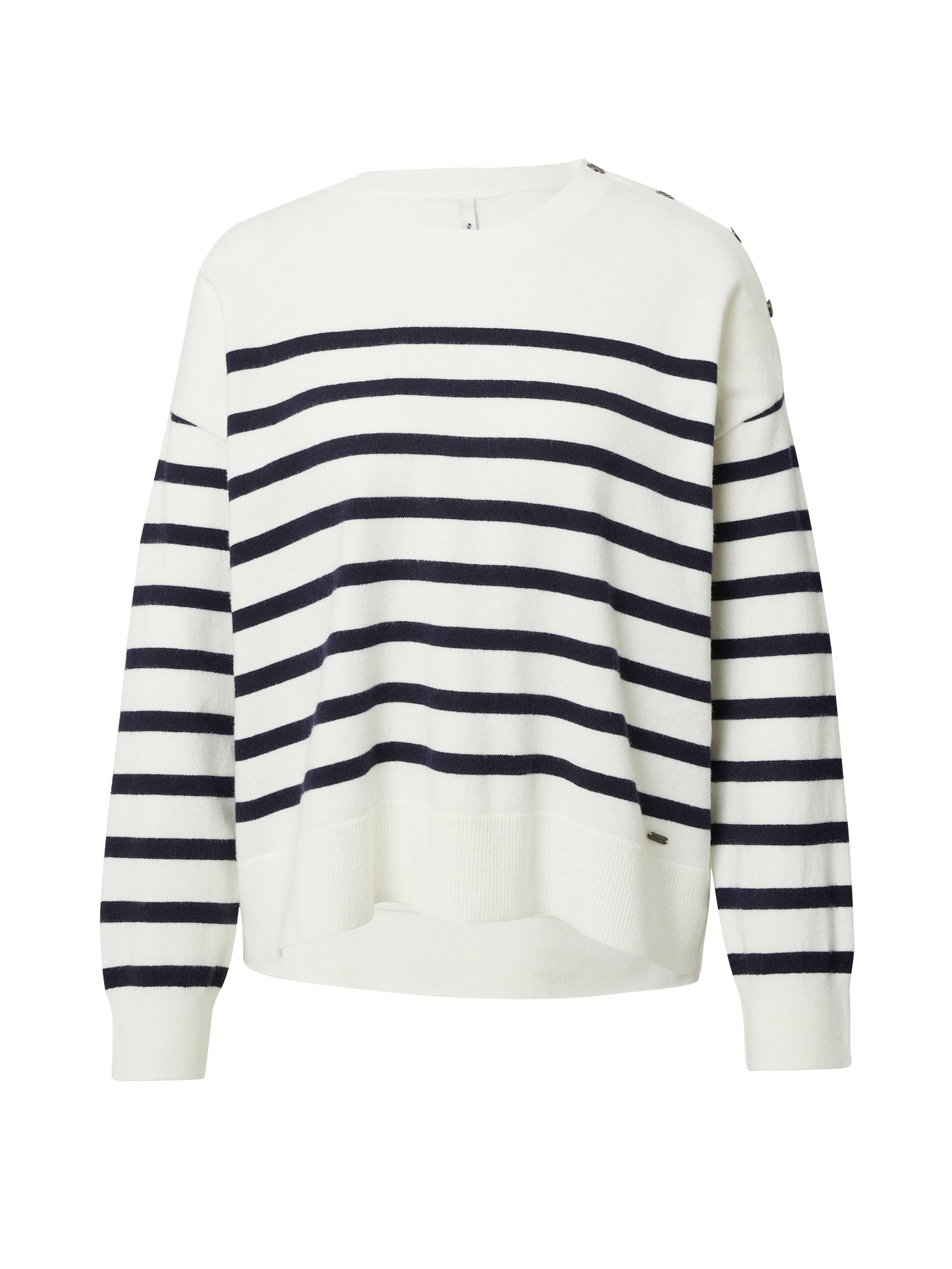 Pepe Jeans Pulover 'BLUE'  nočno modra / bela