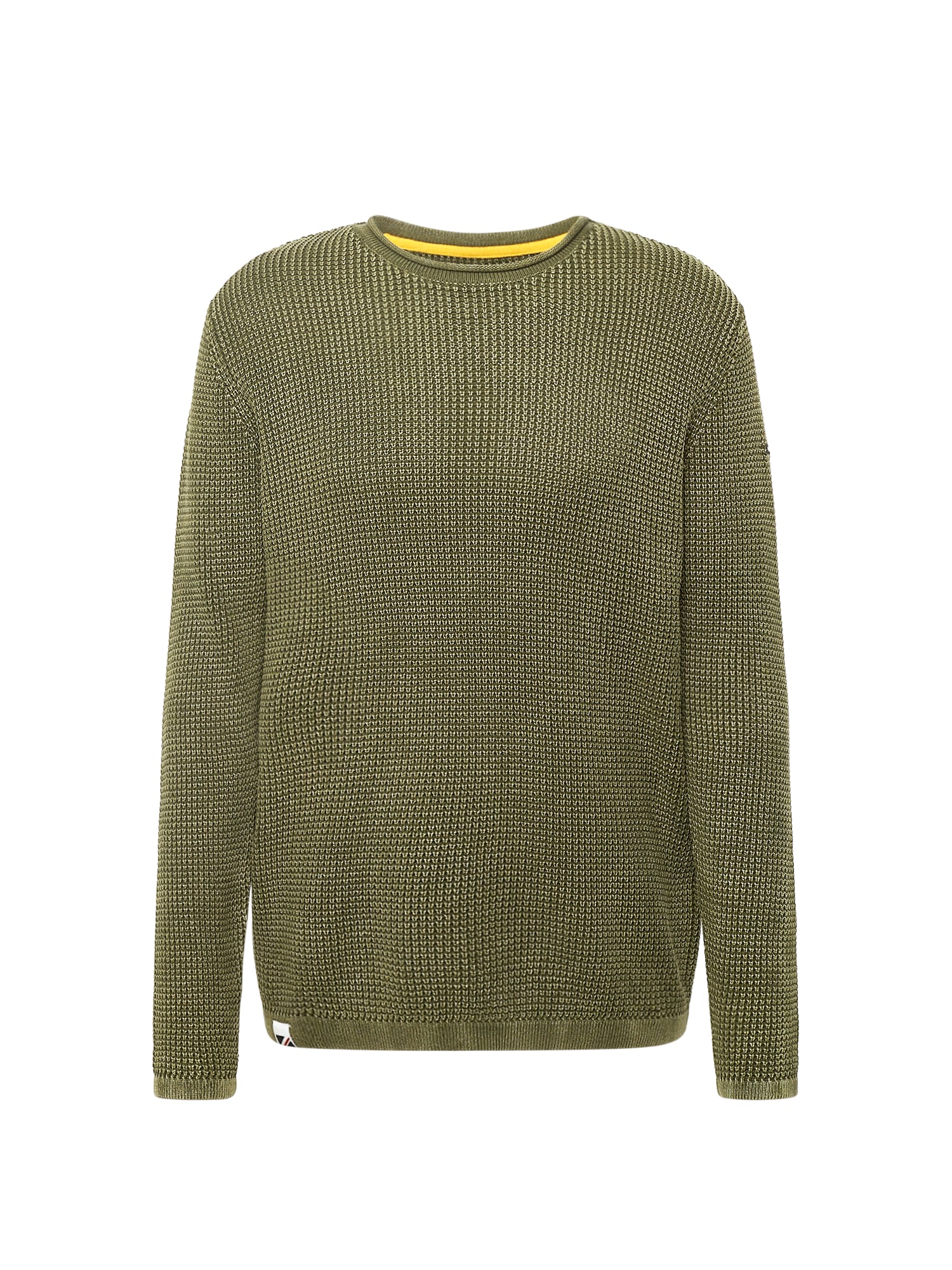 Pepe Jeans Pulover 'Steven'  oliva / bela
