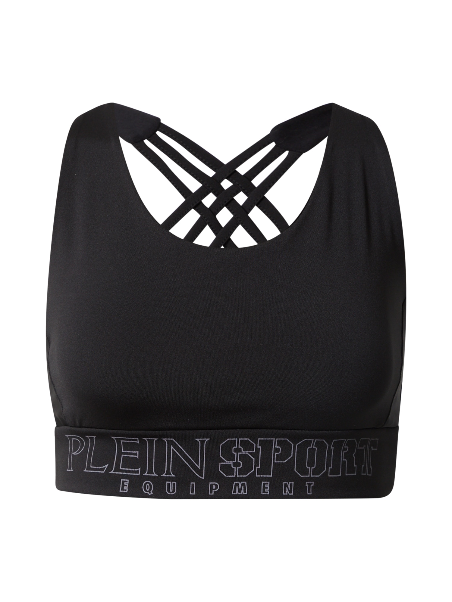 Plein Sport Top  siva / črna