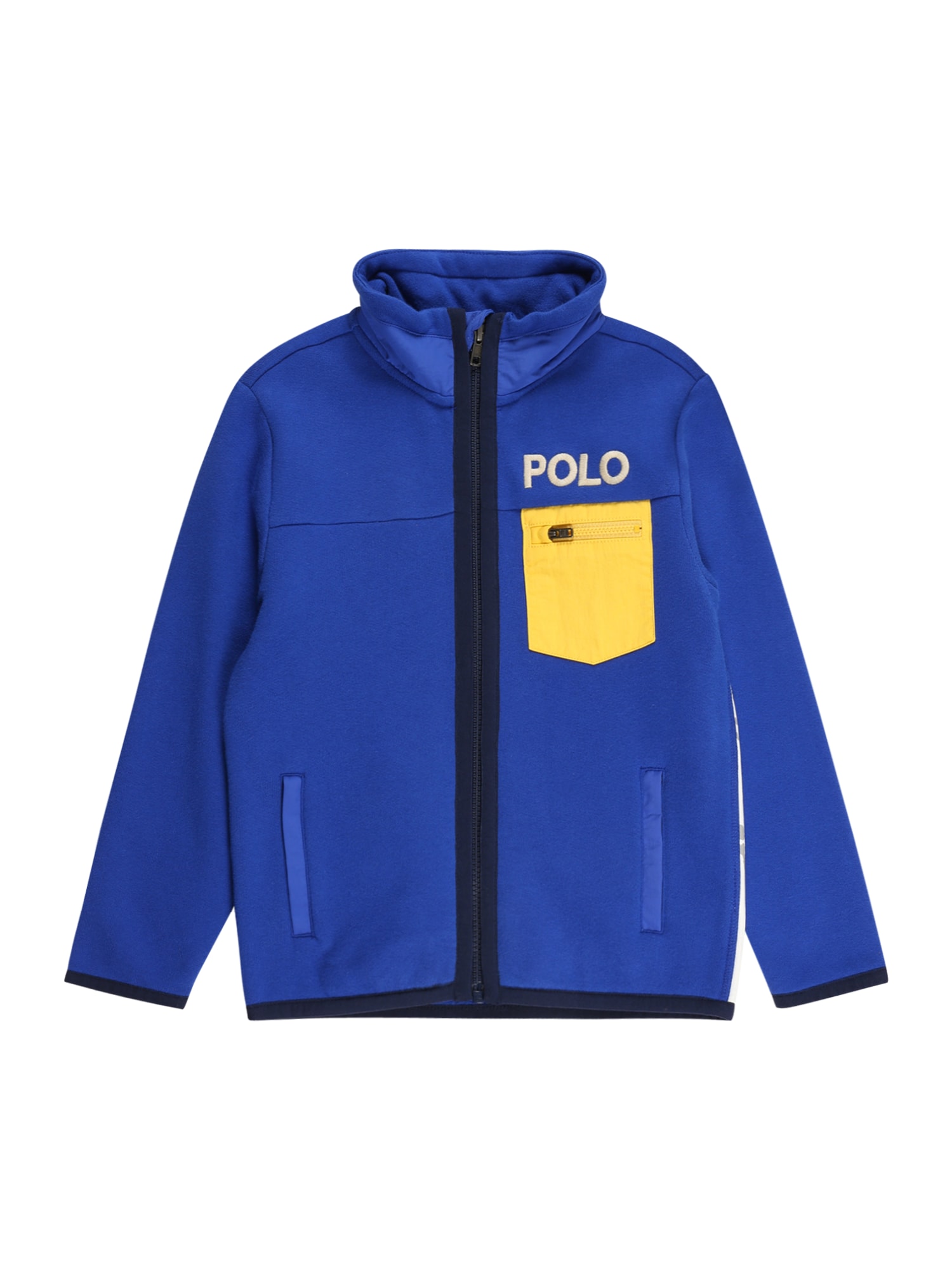 Polo Ralph Lauren Jopa na zadrgo  kraljevo modra / rumena / siva / rdeča