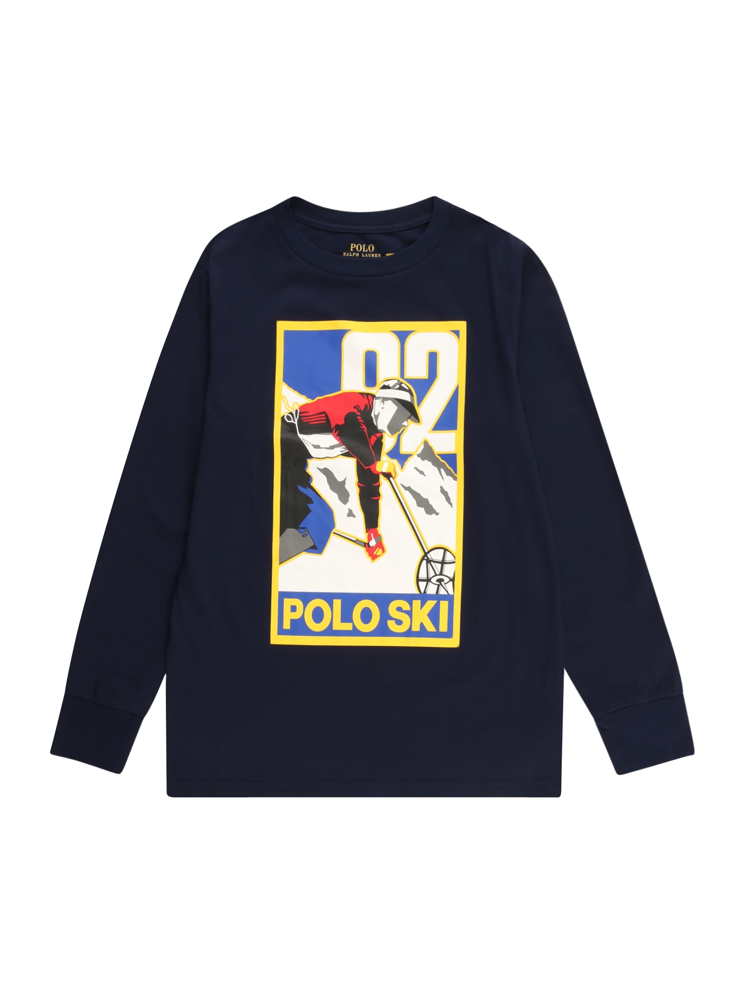Polo Ralph Lauren Majica  modra / mešane barve
