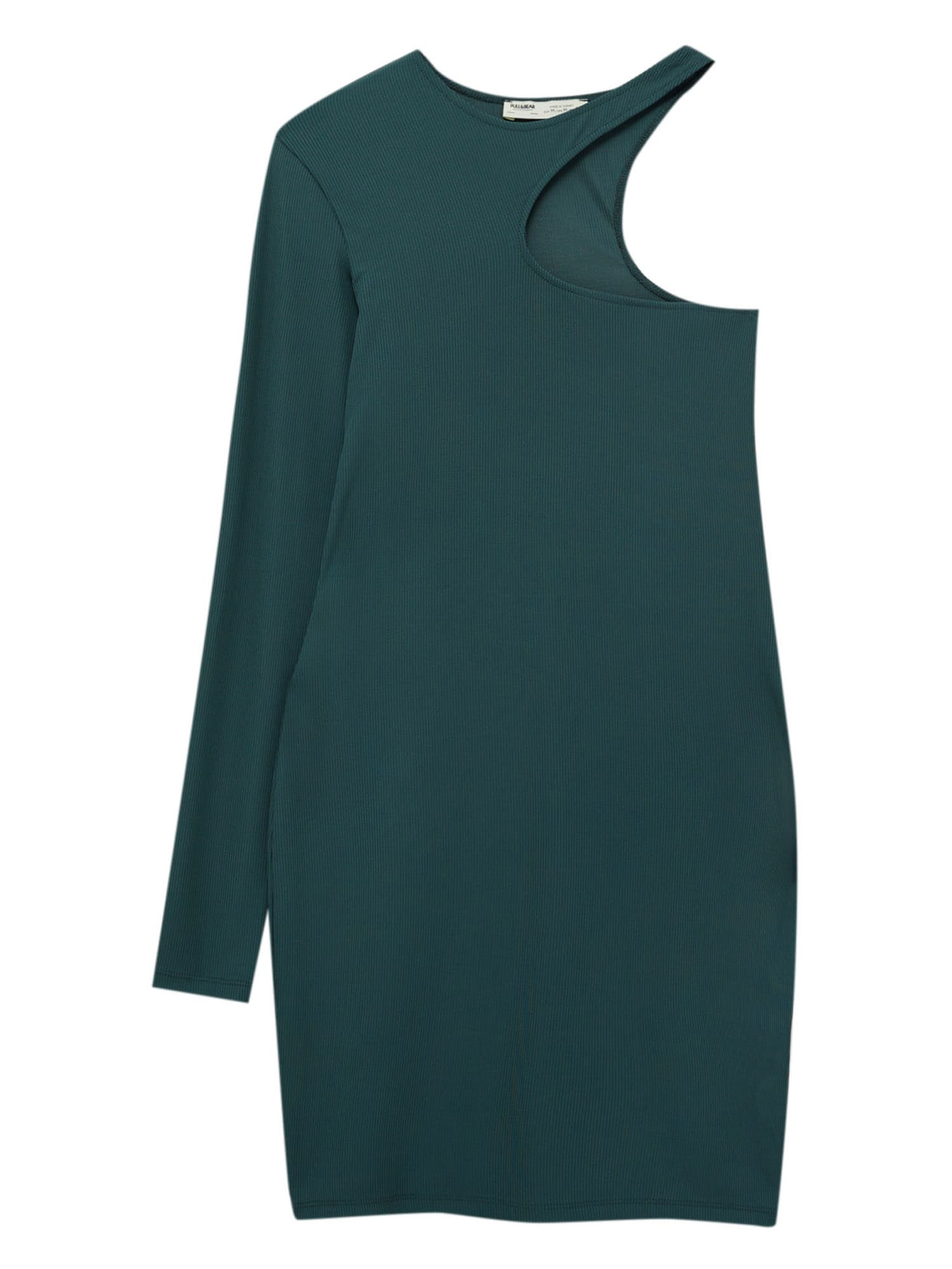 Pull&Bear Obleka 'DRESS'  smaragd