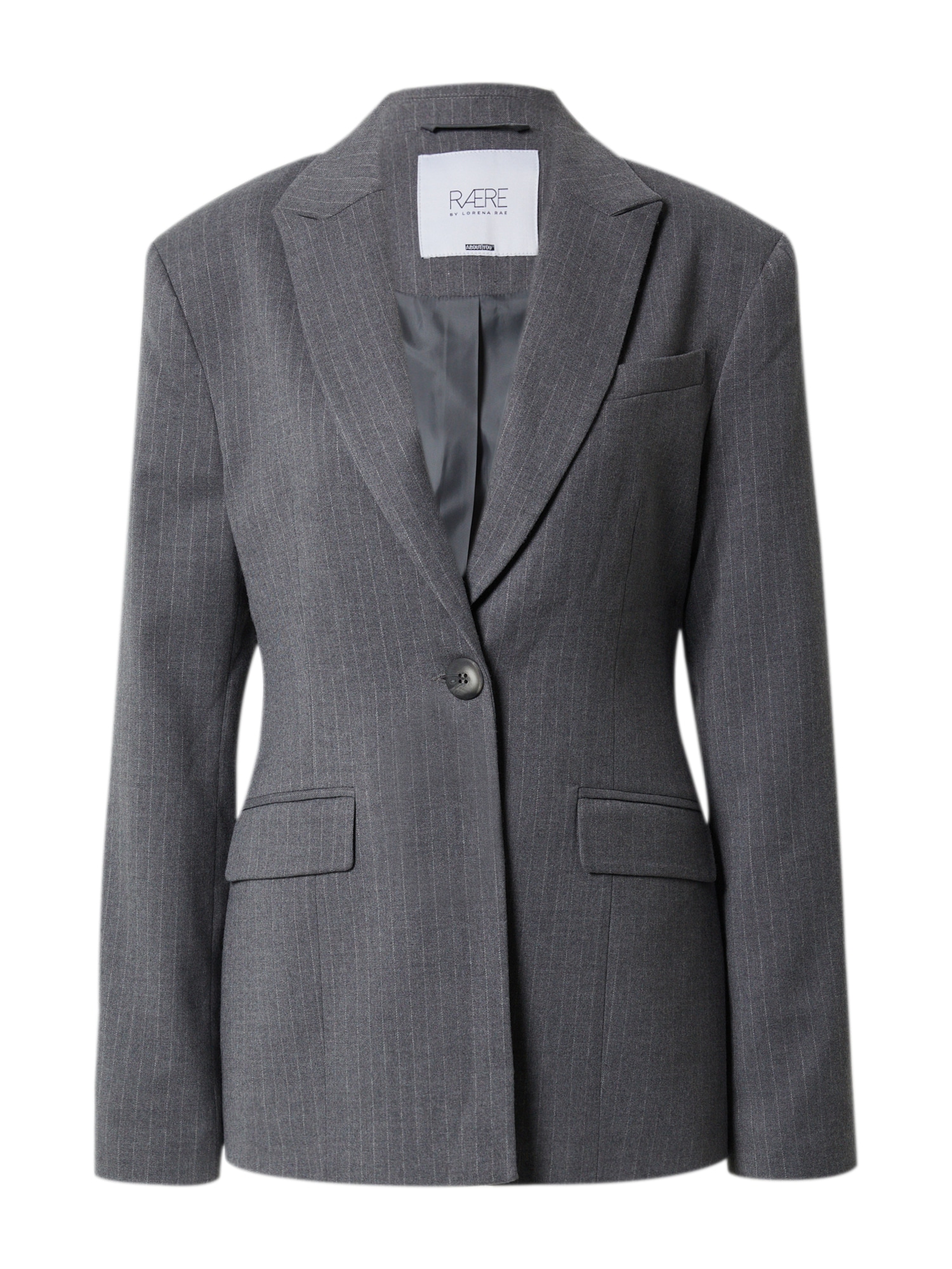 RÆRE by Lorena Rae Blazer 'Admira'  siva / bela