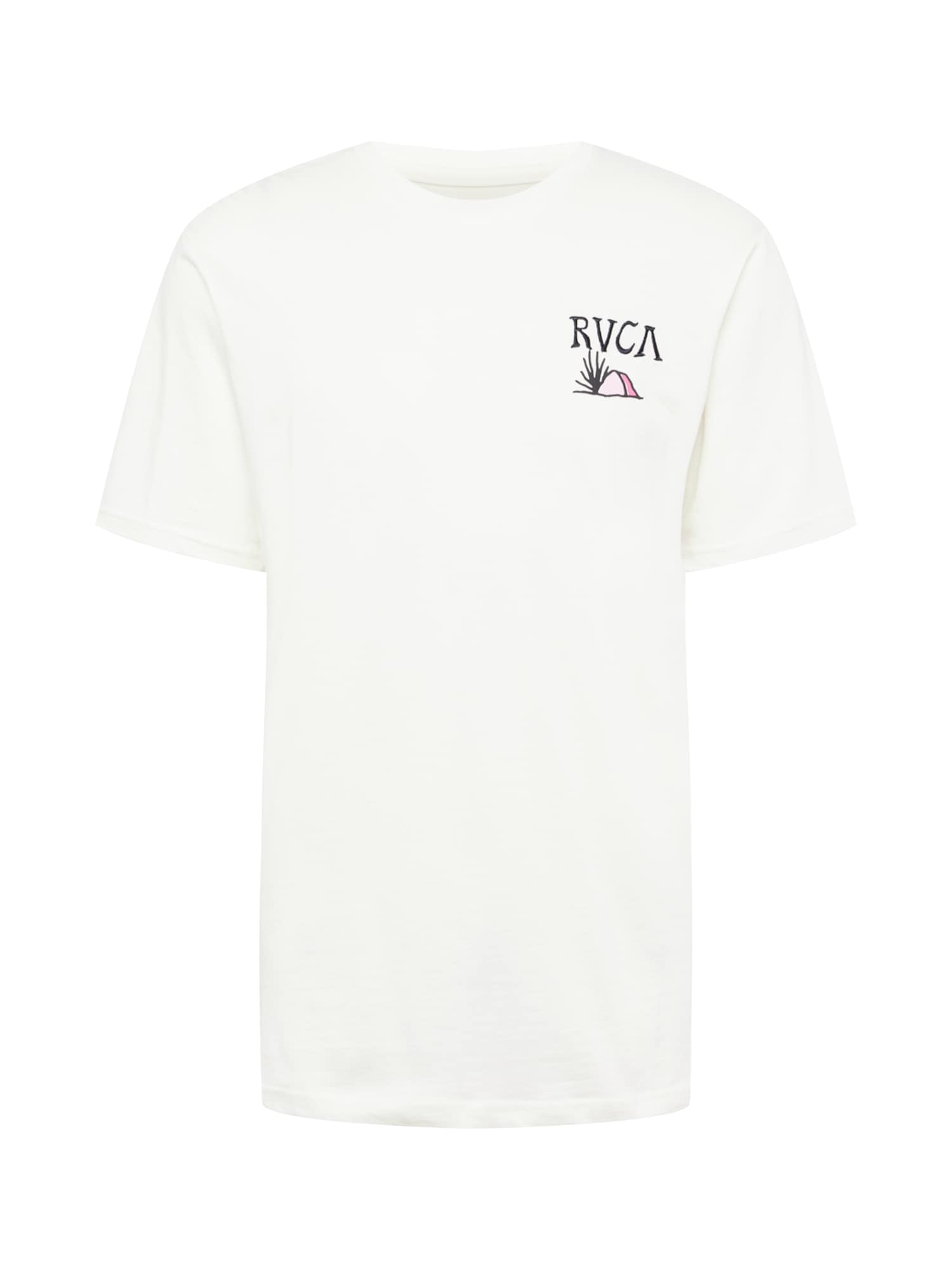 RVCA Majica 'DESERT TRAIL'  roza / staro roza / črna / bela