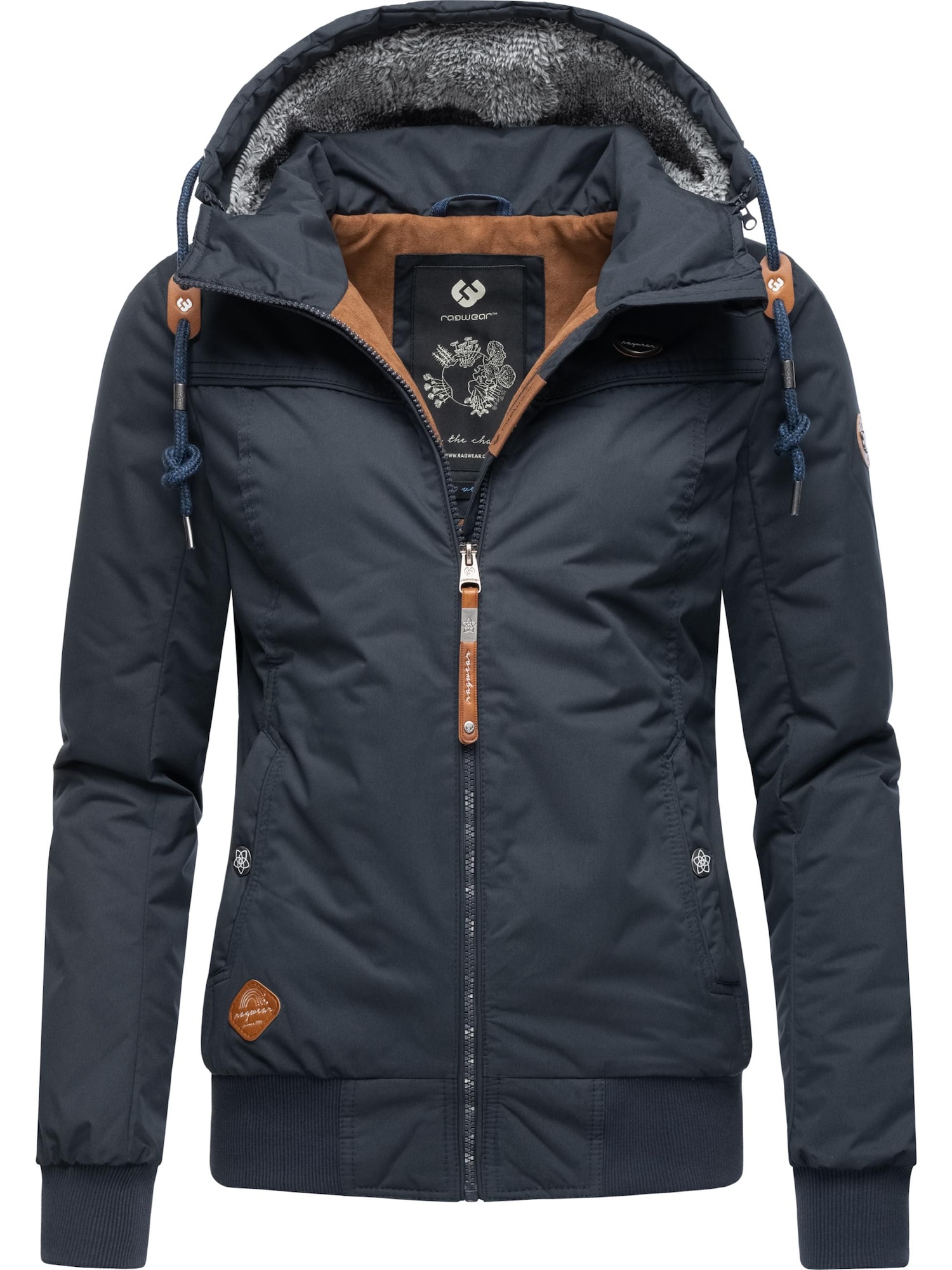 Ragwear Funkcionalna jakna 'Jotty'  mornarska / rjava