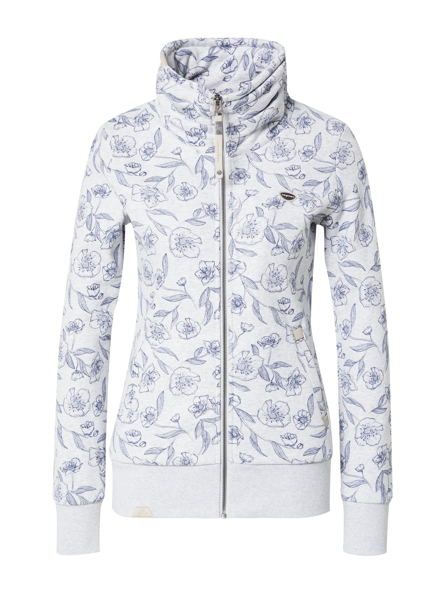 Ragwear Jopa na zadrgo 'IZOLDA'  modra / svetlo siva