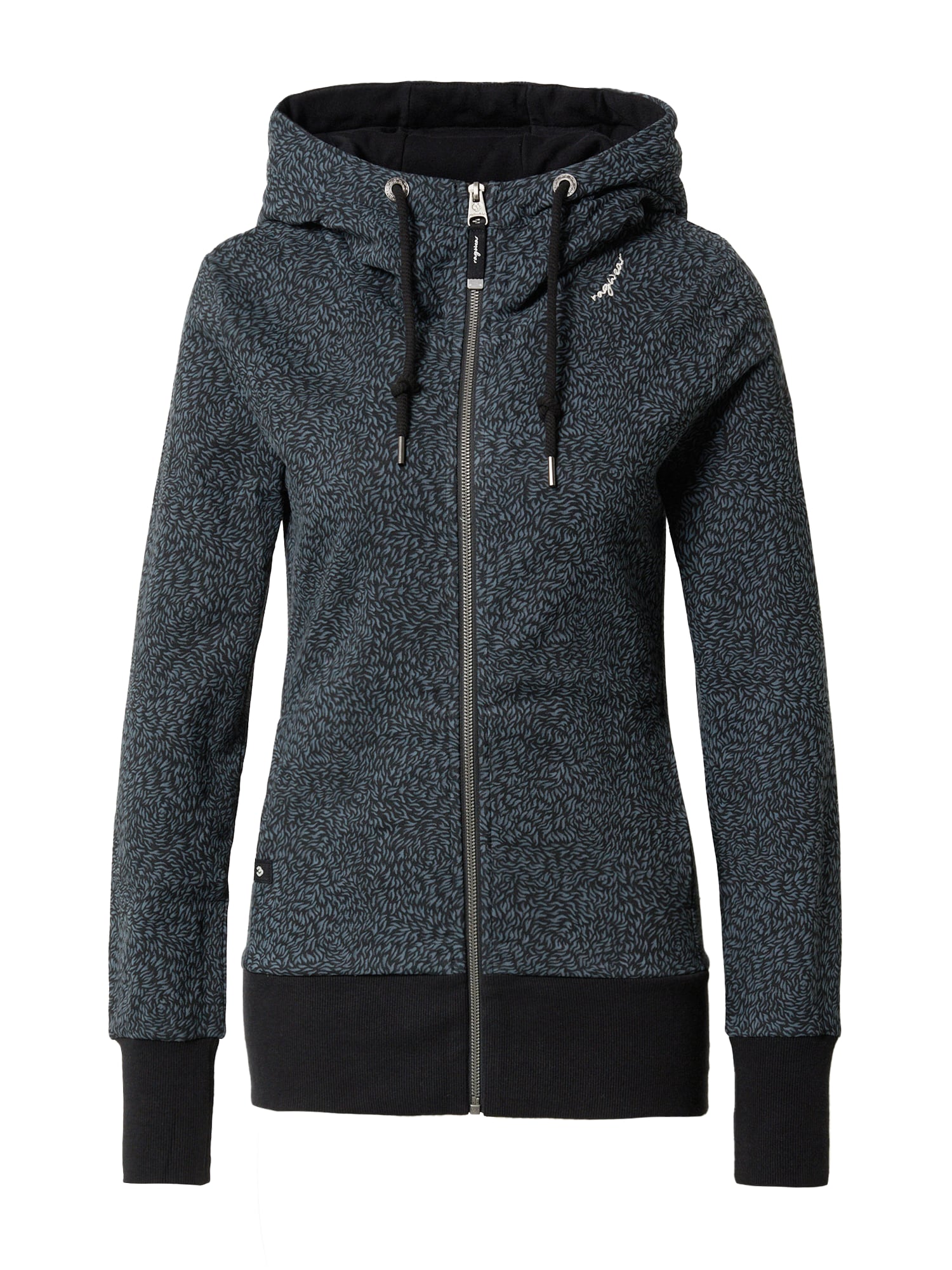 Ragwear Jopa na zadrgo 'YODA'  siva / črna