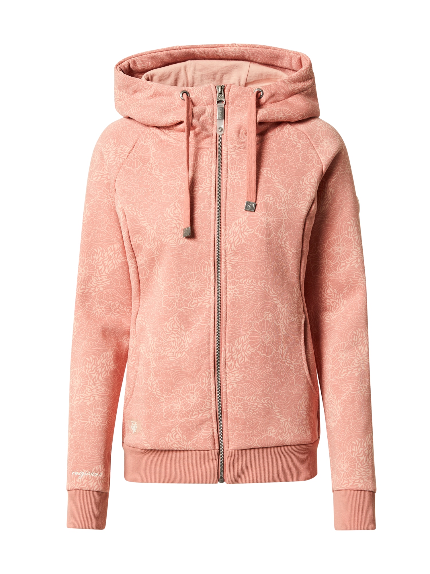 Ragwear Jopa na zadrgo  kremna / staro roza