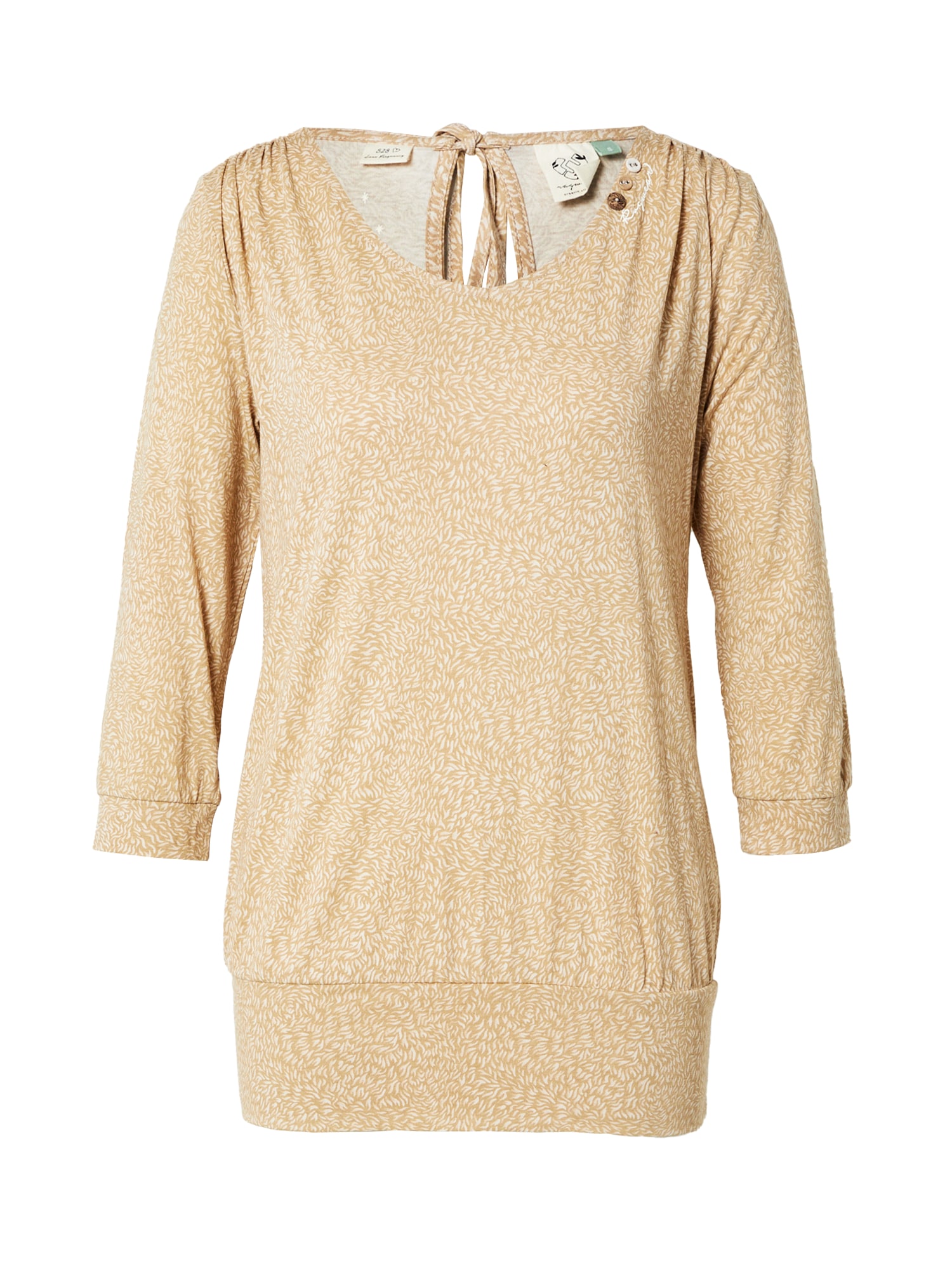 Ragwear Majica 'CASIDY'  pesek / bela