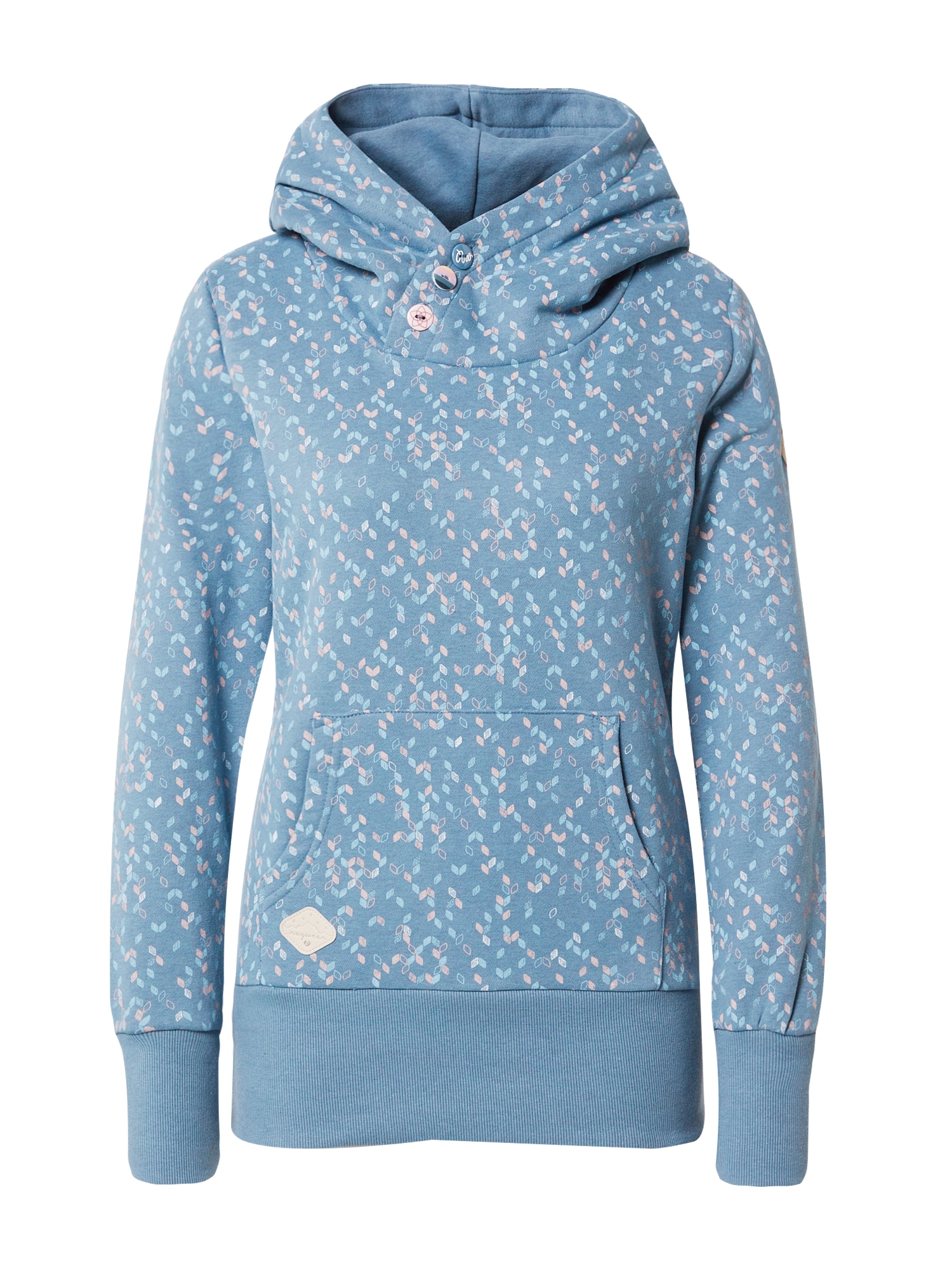 Ragwear Majica 'CHELSEE'  nebeško modra / svetlo modra / roza