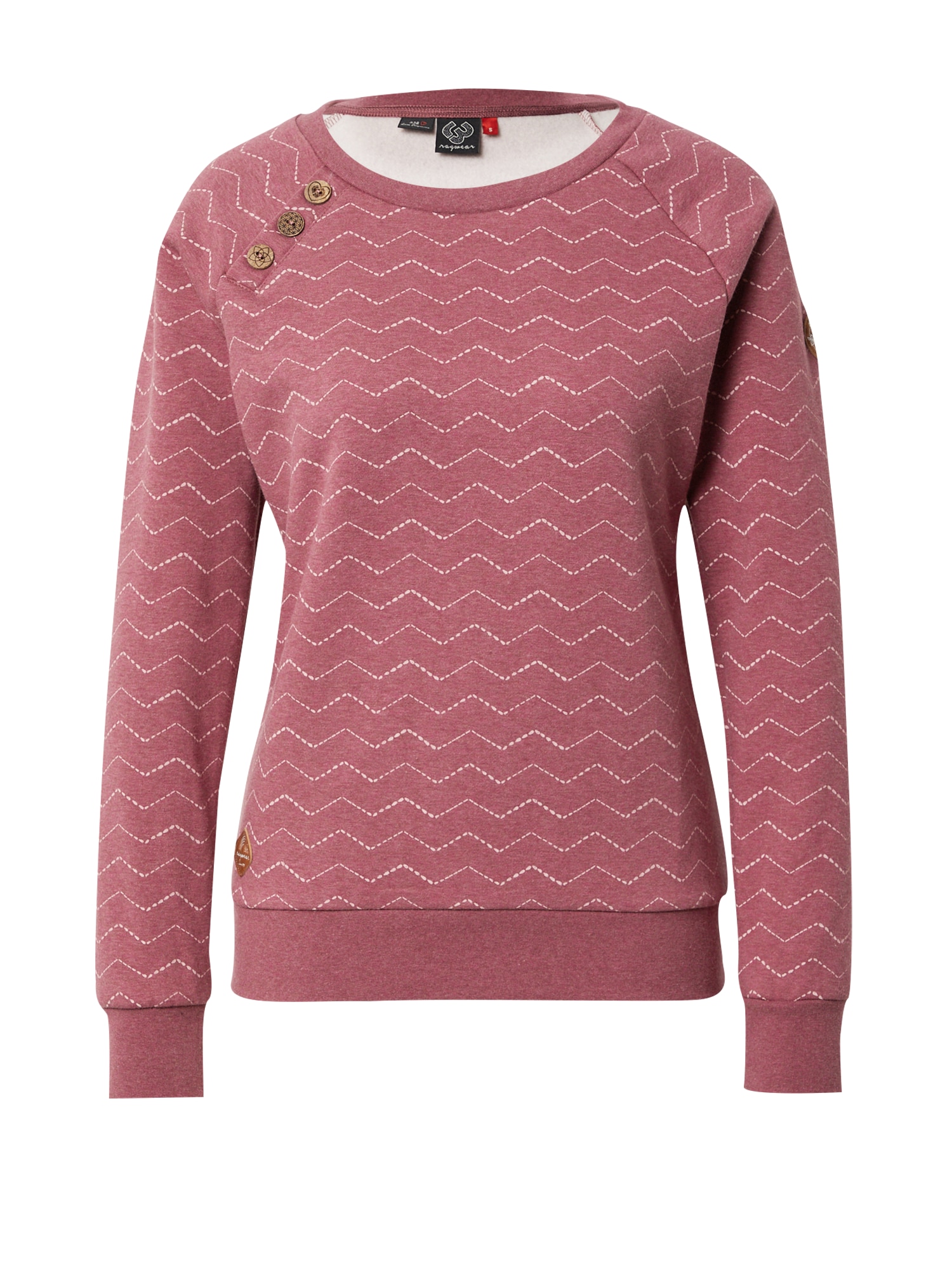 Ragwear Majica 'Daria'  jagoda / bela