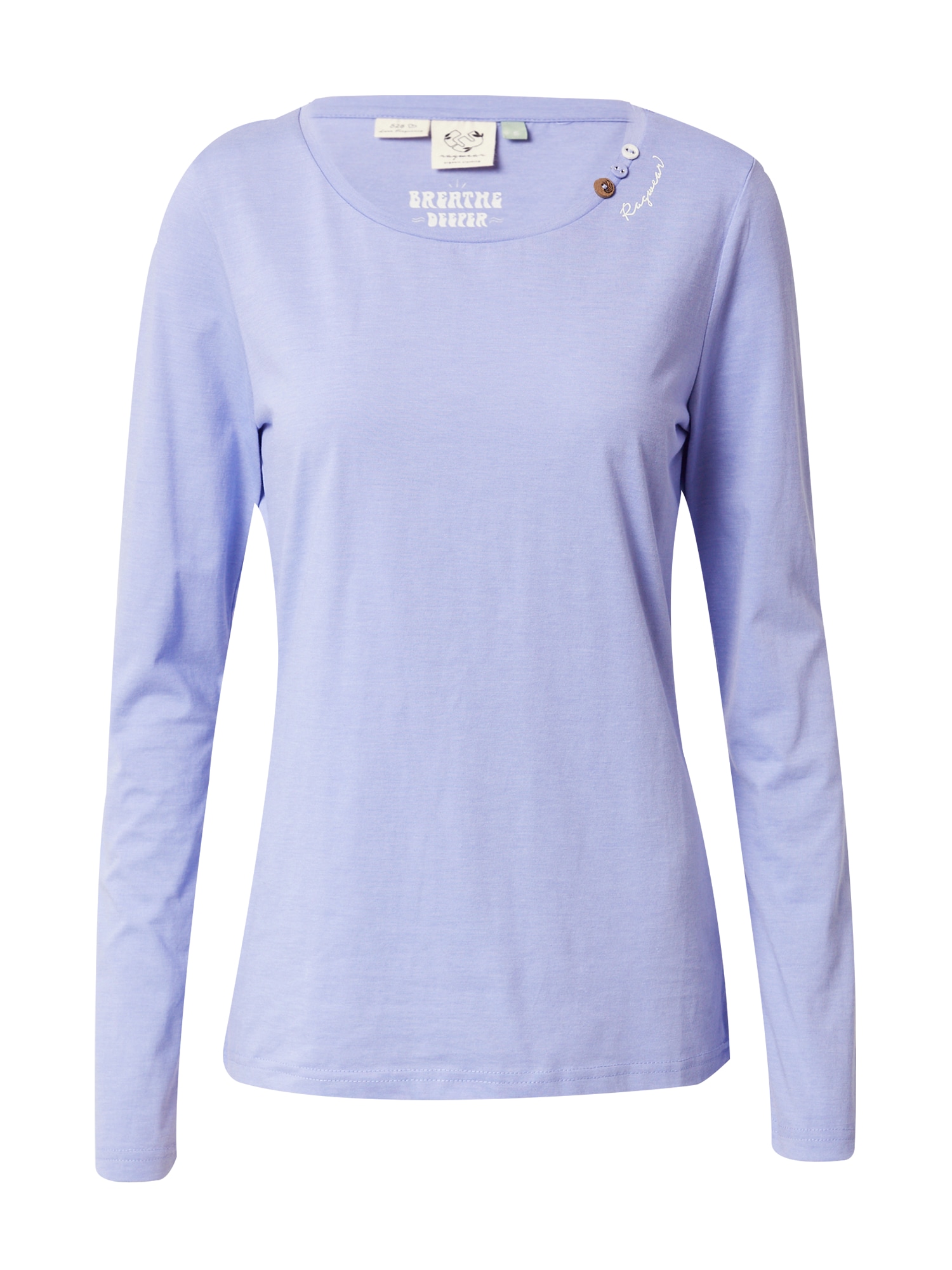 Ragwear Majica 'FLORAH'  svetlo lila / bela