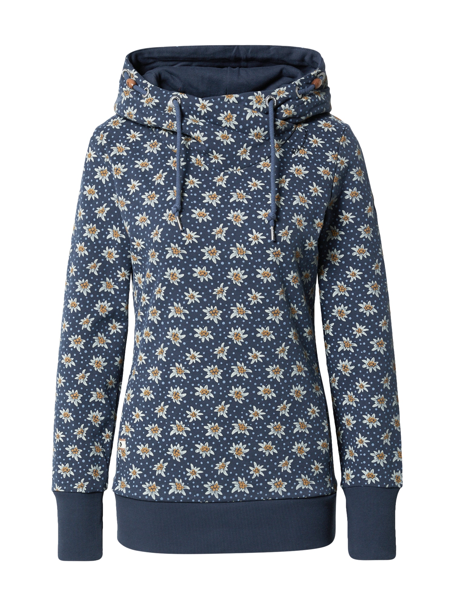 Ragwear Majica 'GRIPY'  mornarska / svetlo modra / svetlo rjava / off-bela