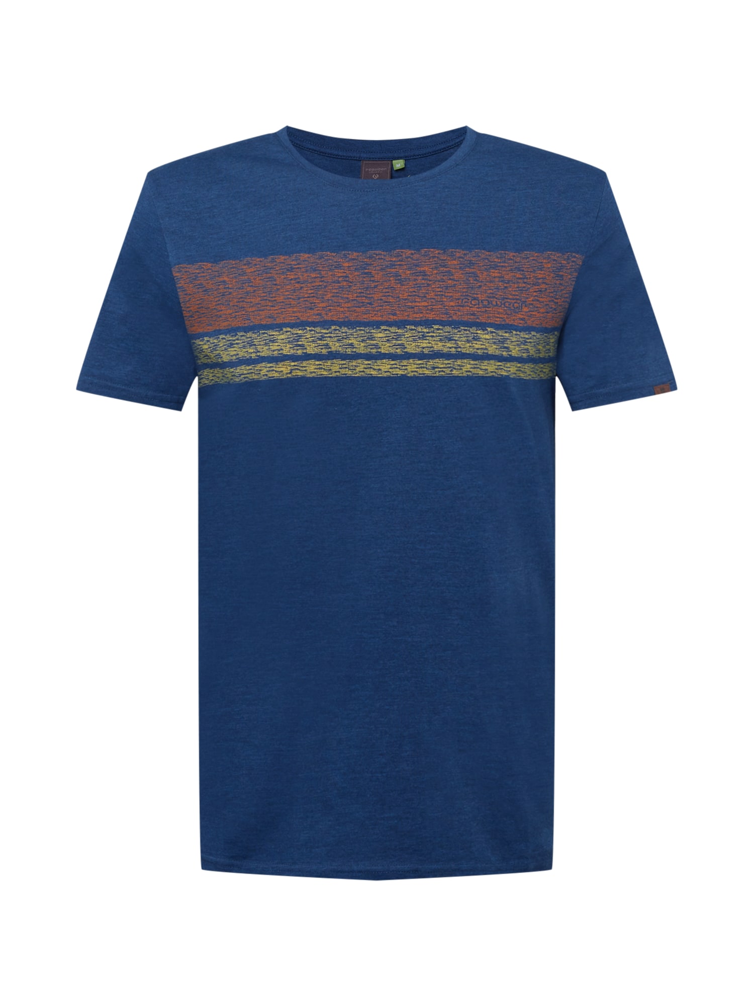 Ragwear Majica 'HAKE'  progasto modra / pegasto rumena / večbarvno oranžna