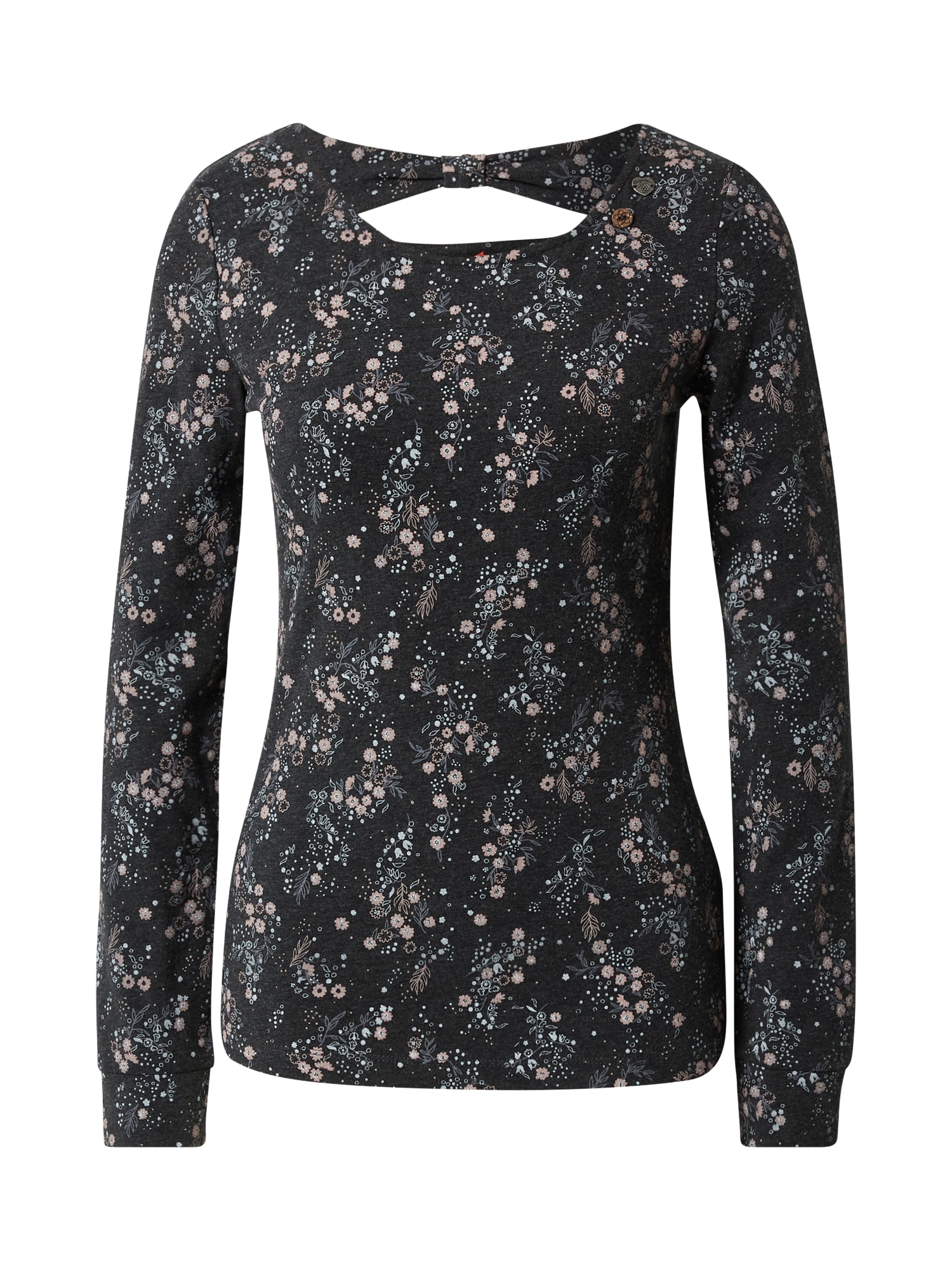 Ragwear Majica 'LUNNGO'  pastelno modra / temno siva / pastelno roza