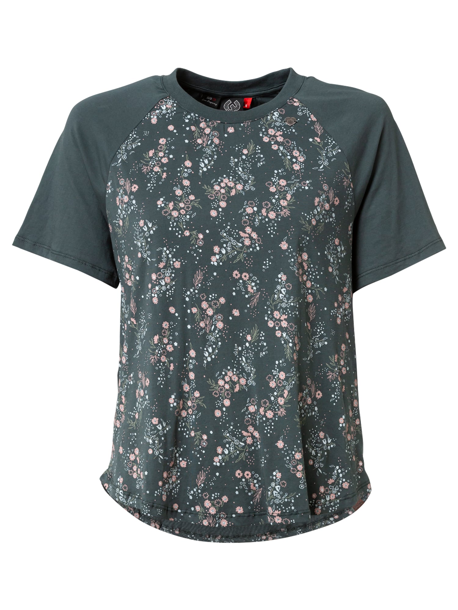 Ragwear Majica 'MEENA'  svetlo modra / oliva / temno zelena / roza
