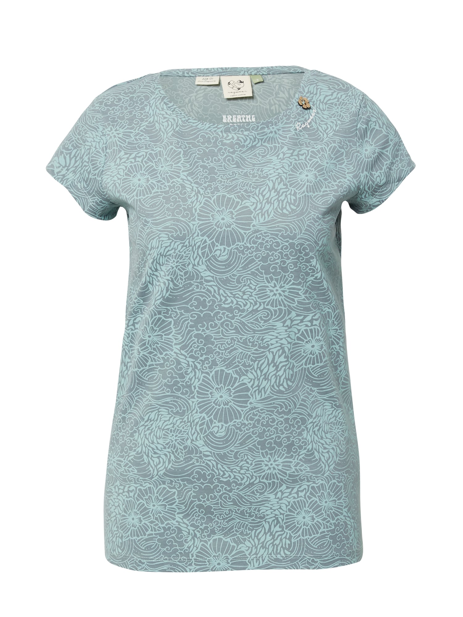 Ragwear Majica 'MINT'  meta / pastelno zelena