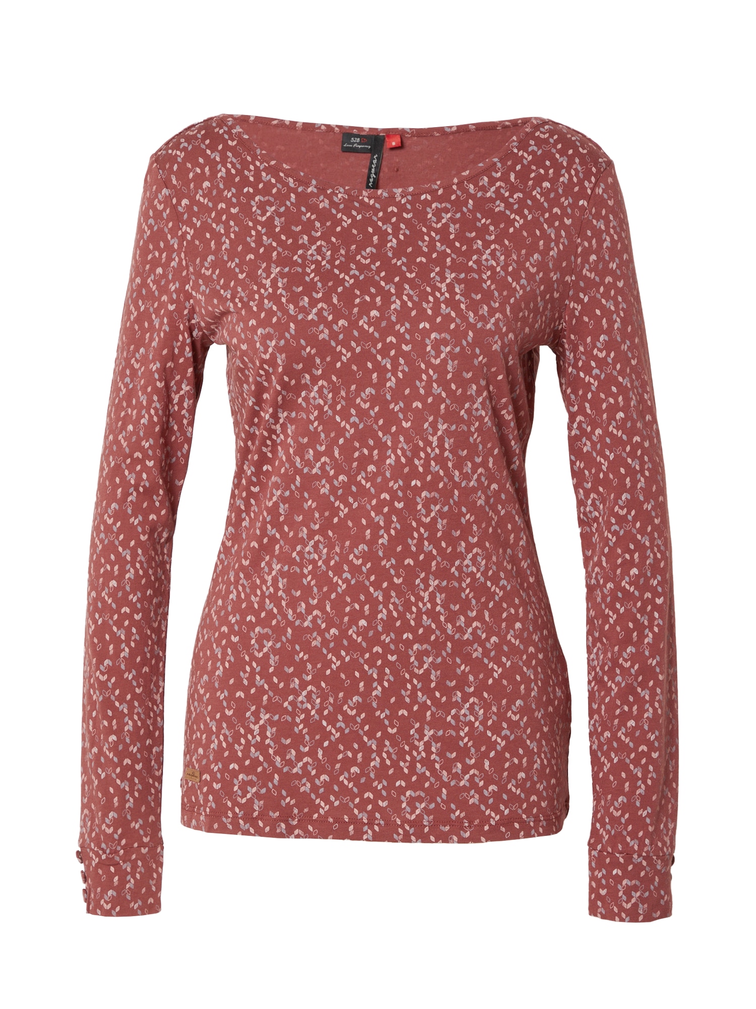 Ragwear Majica 'WENDA'  svetlo modra / roza / rjasto rdeča