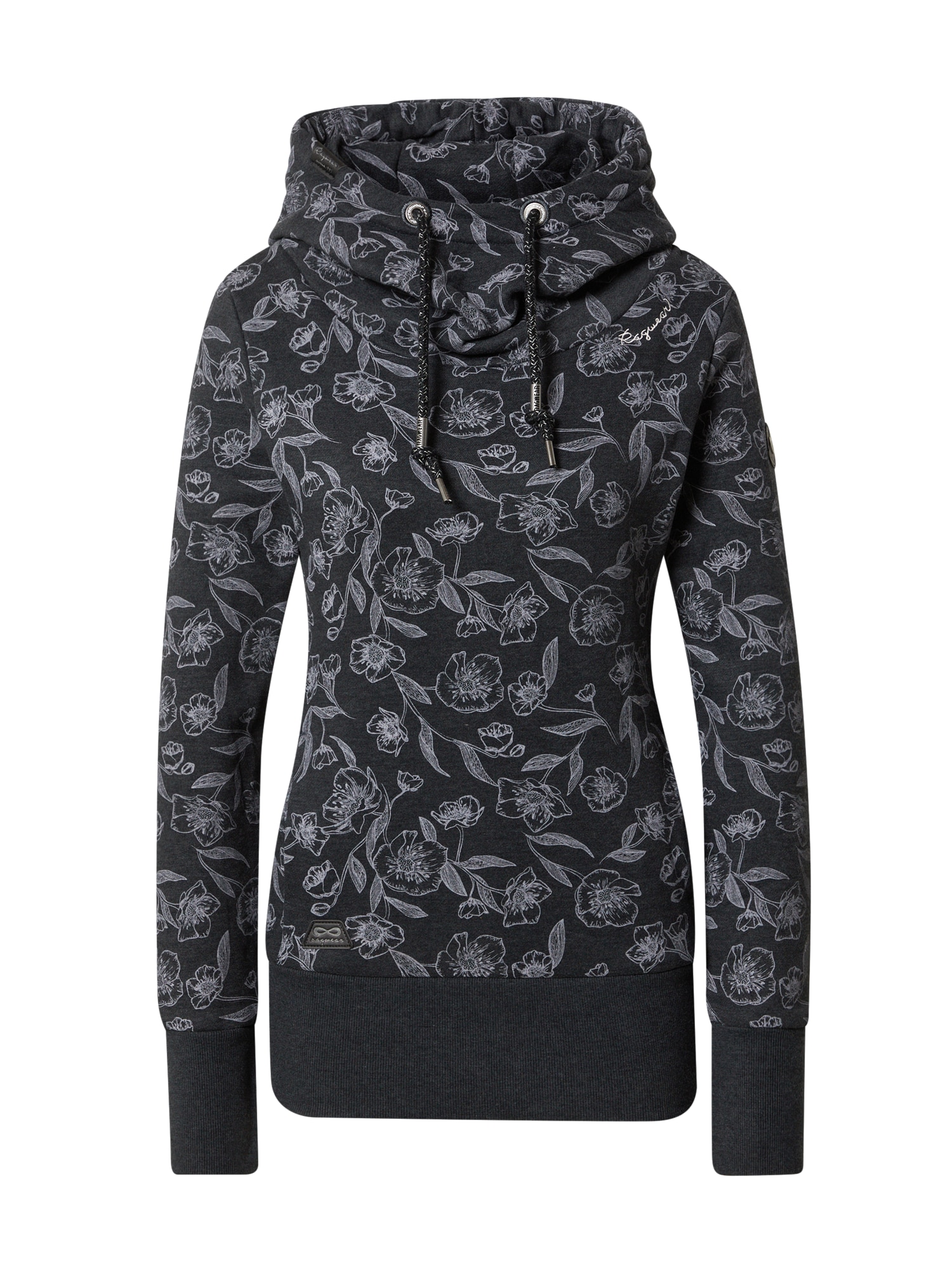 Ragwear Majica 'YODA'  siva / črna