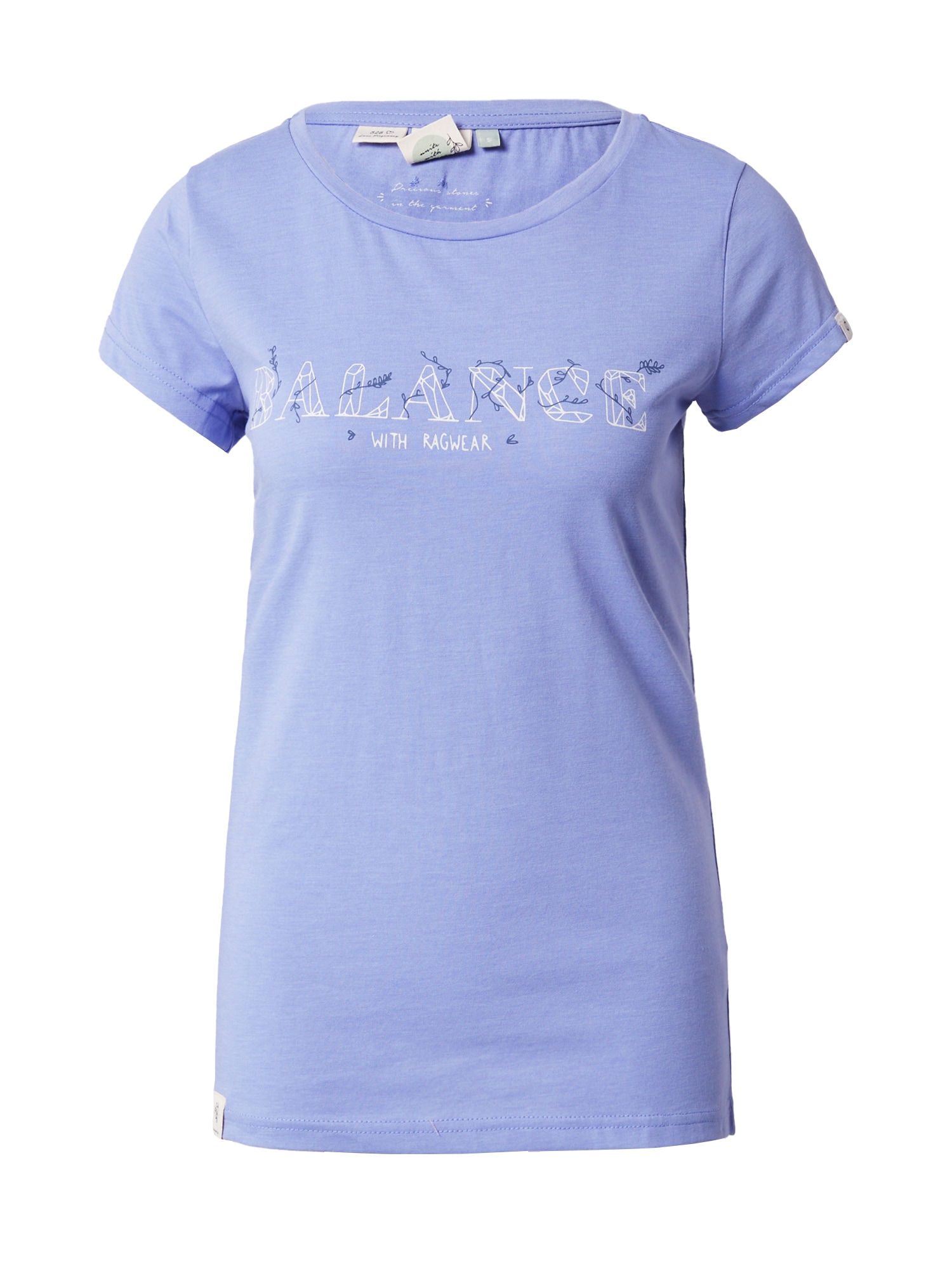 Ragwear Majica  marine / svetlo lila / bela