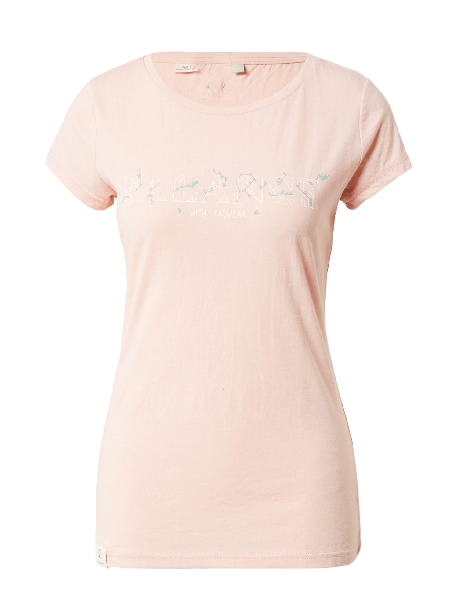 Ragwear Majica  petrol / pastelno roza / bela