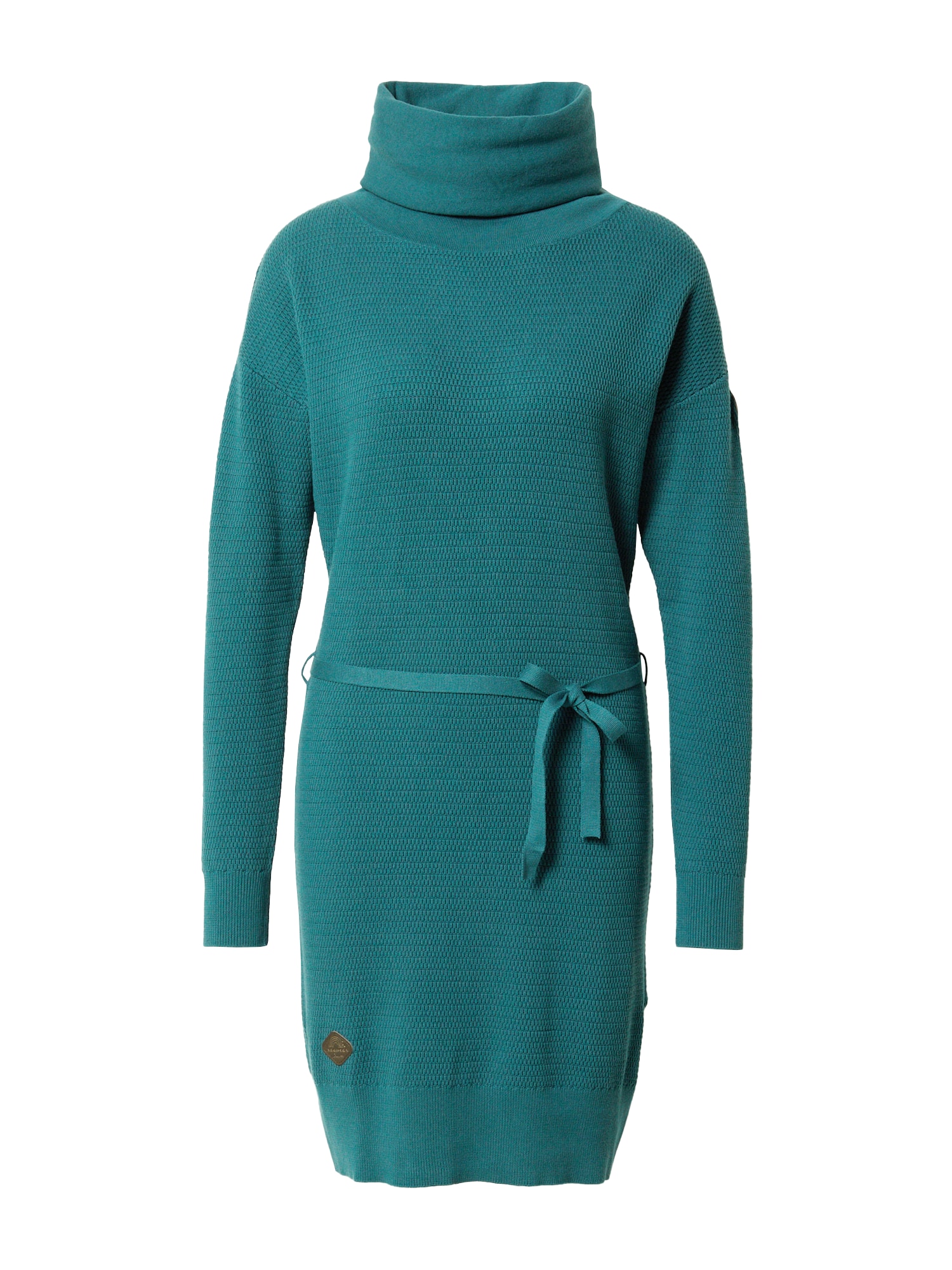 Ragwear Pletena obleka 'BABETT'  petrol