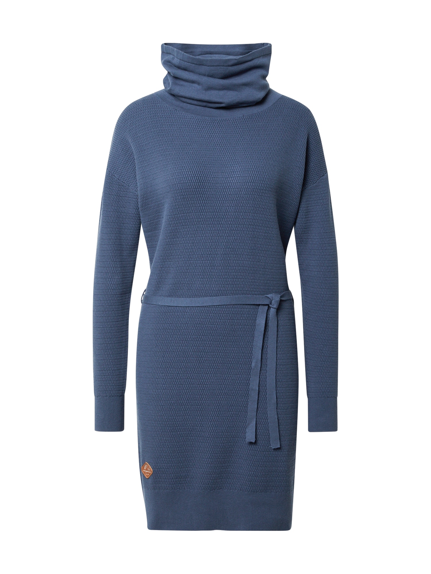 Ragwear Pletena obleka 'BABETT'  temno modra