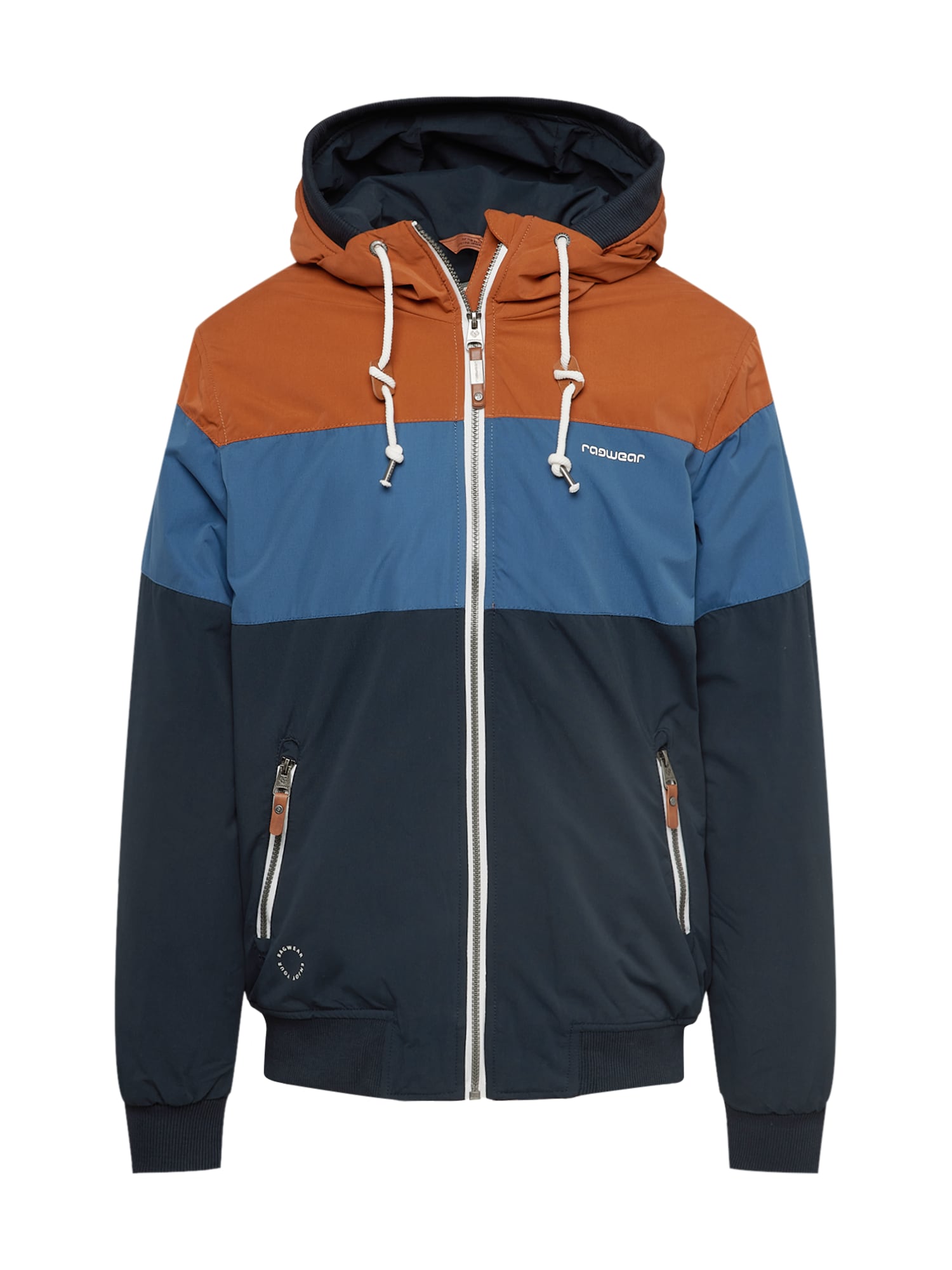 Ragwear Prehodna jakna 'JAYCE'  marine / mornarska / rjava