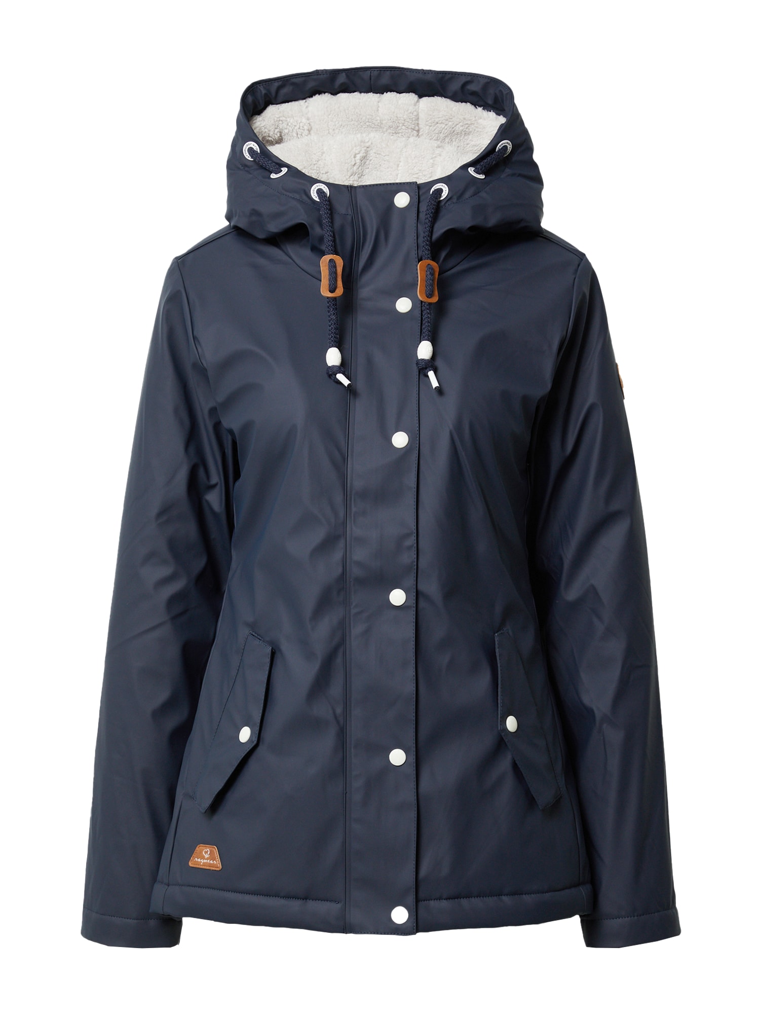Ragwear Prehodna jakna 'MARGGE'  mornarska / konjak / bela
