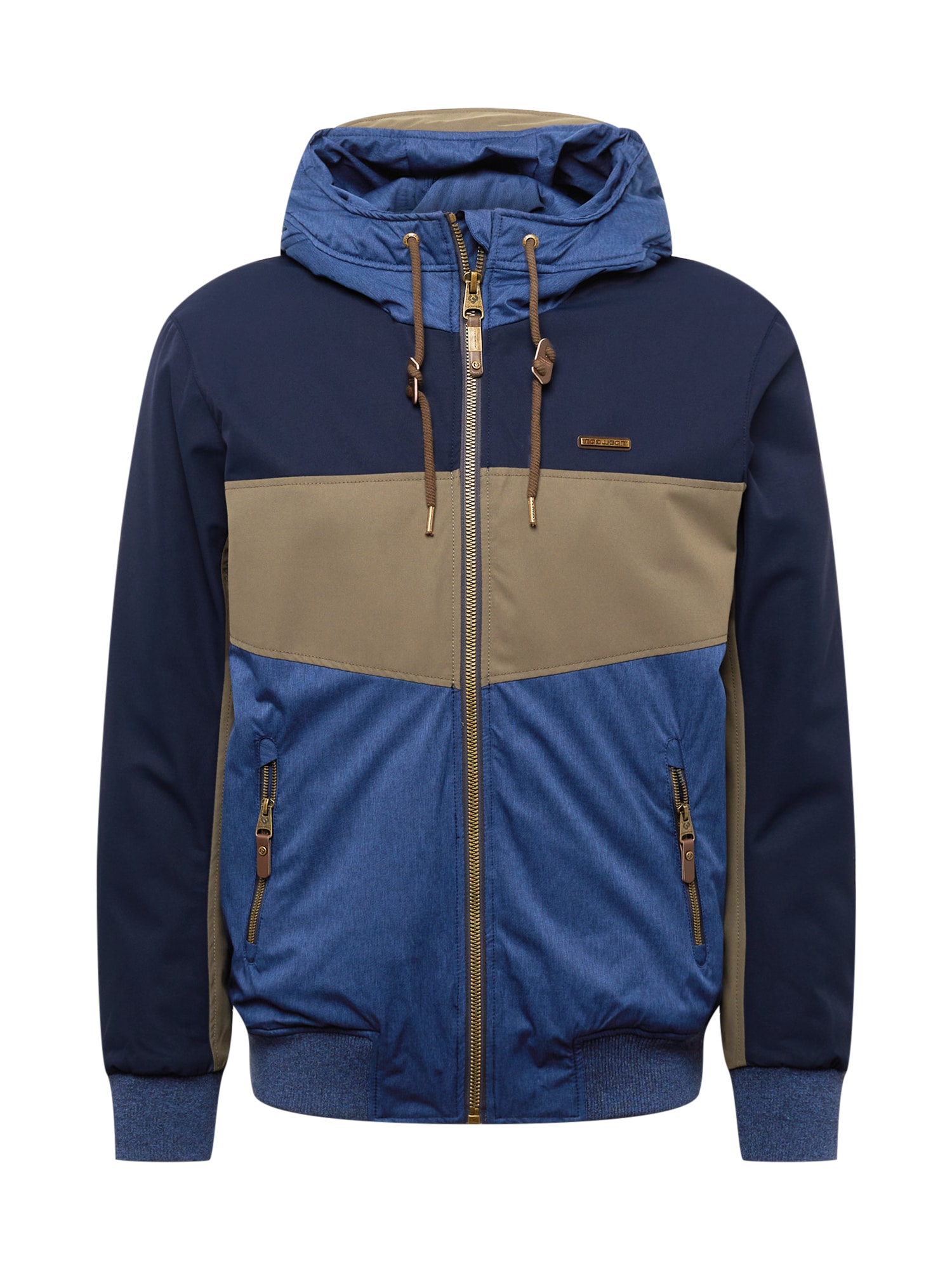 Ragwear Prehodna jakna 'NOWY REMAKE'  chamois / mornarska / progasto modra