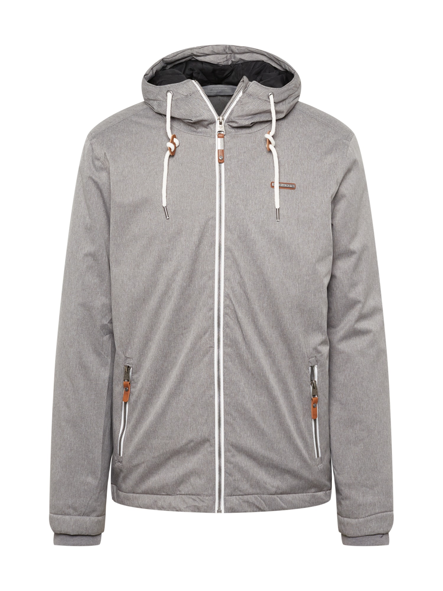 Ragwear Prehodna jakna 'RYTEL'  rjava / siva / bela