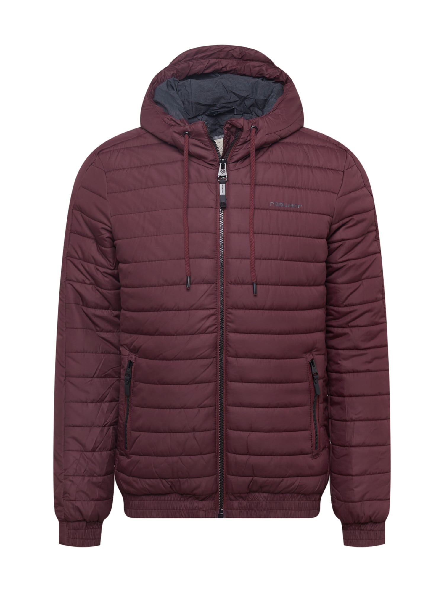 Ragwear Prehodna jakna 'TAINE'  vinsko rdeča / črna