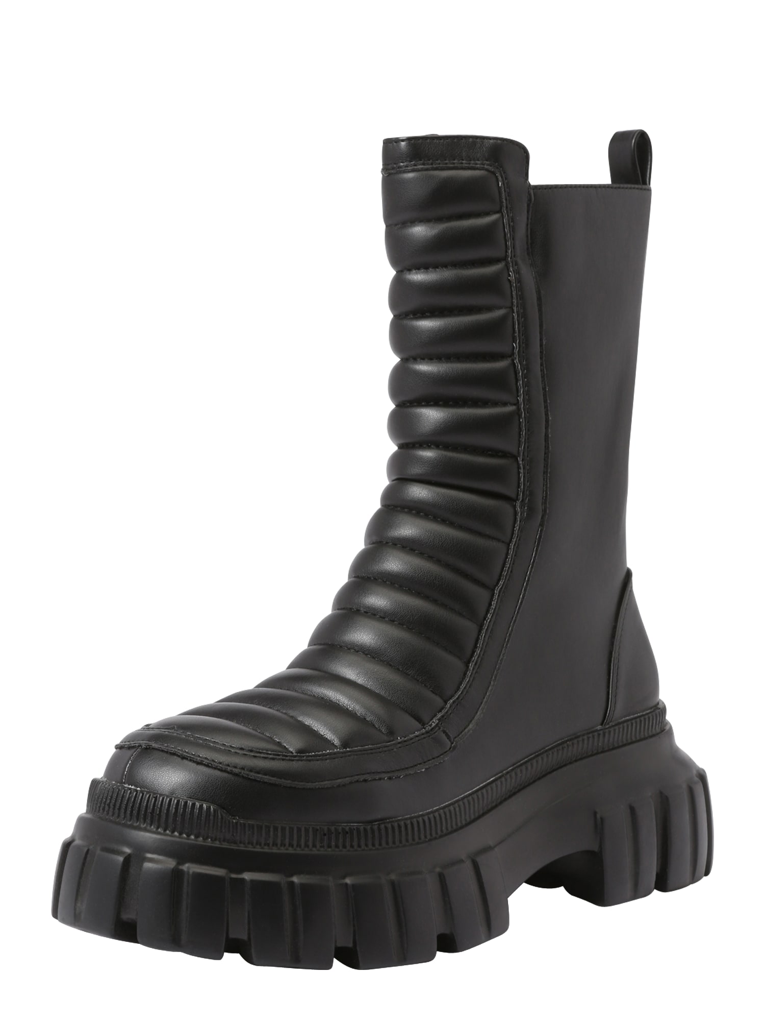 River Island Gležnarji 'CYBER BIKER'  črna