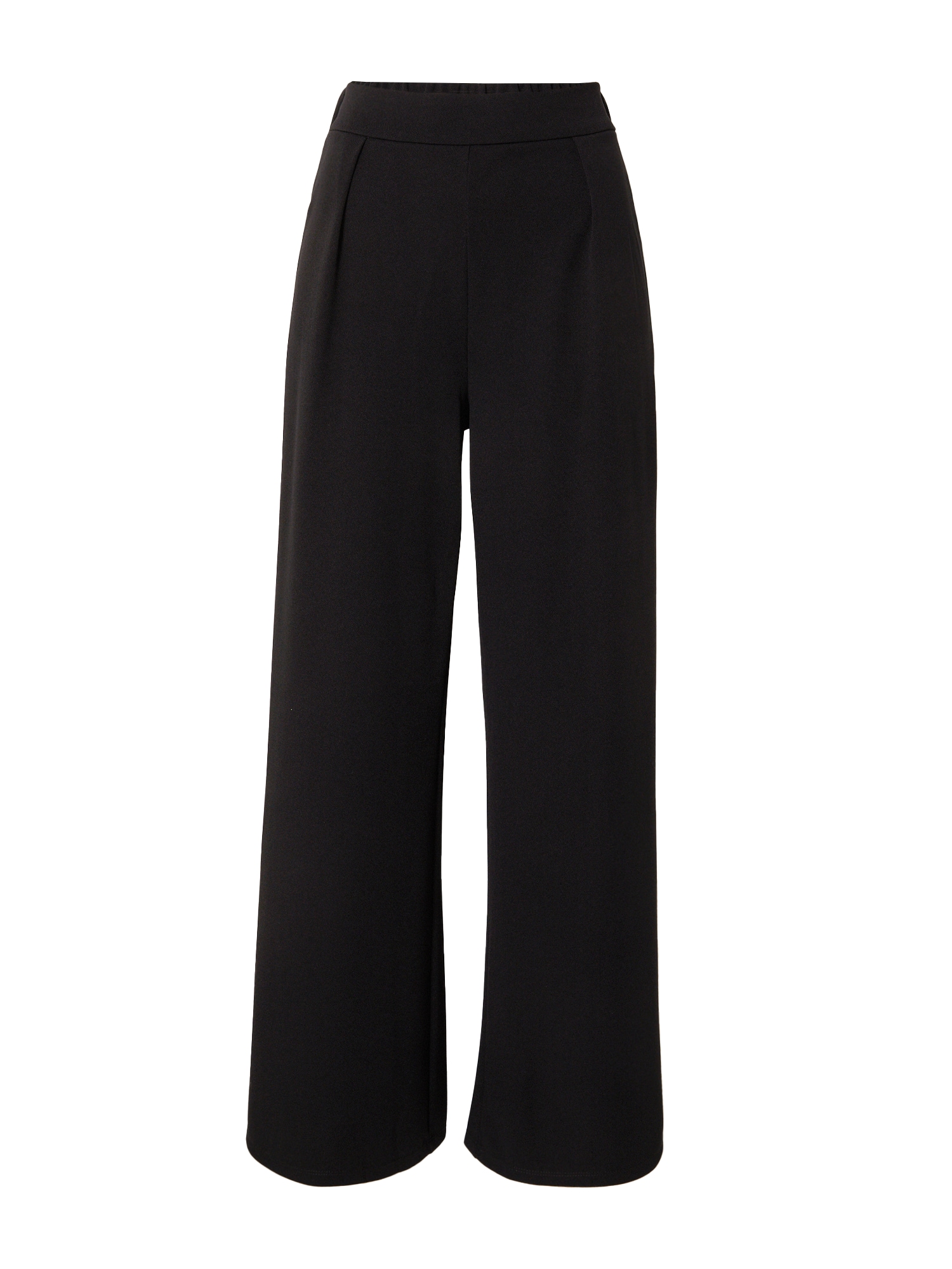 River Island Hlače z naborki  črna