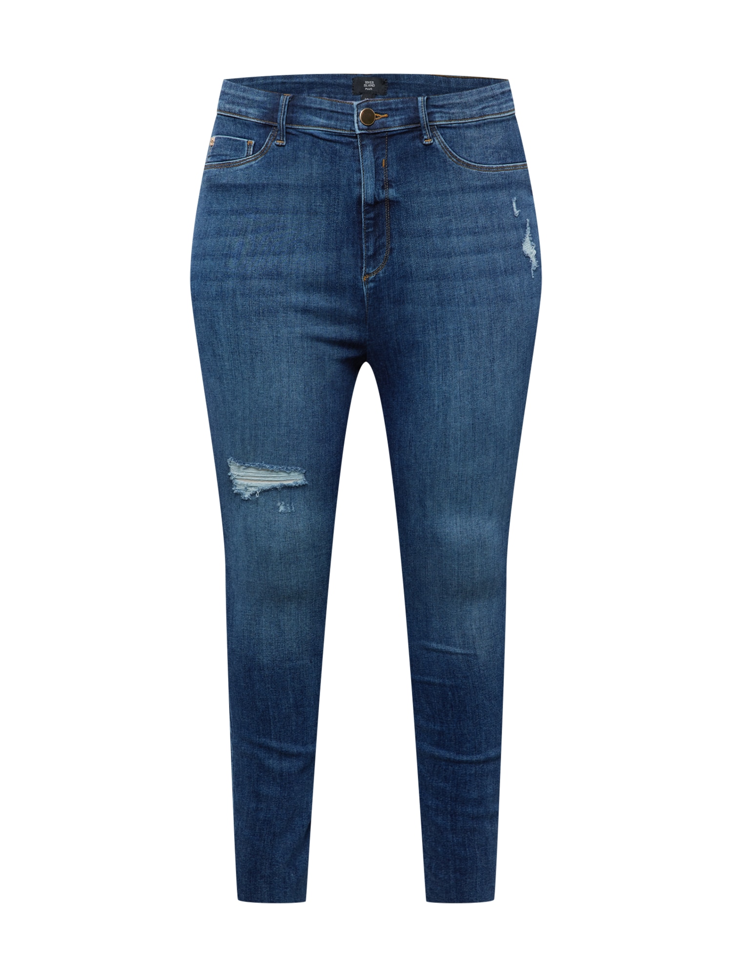 River Island Plus Kavbojke 'MOLLY'  moder denim