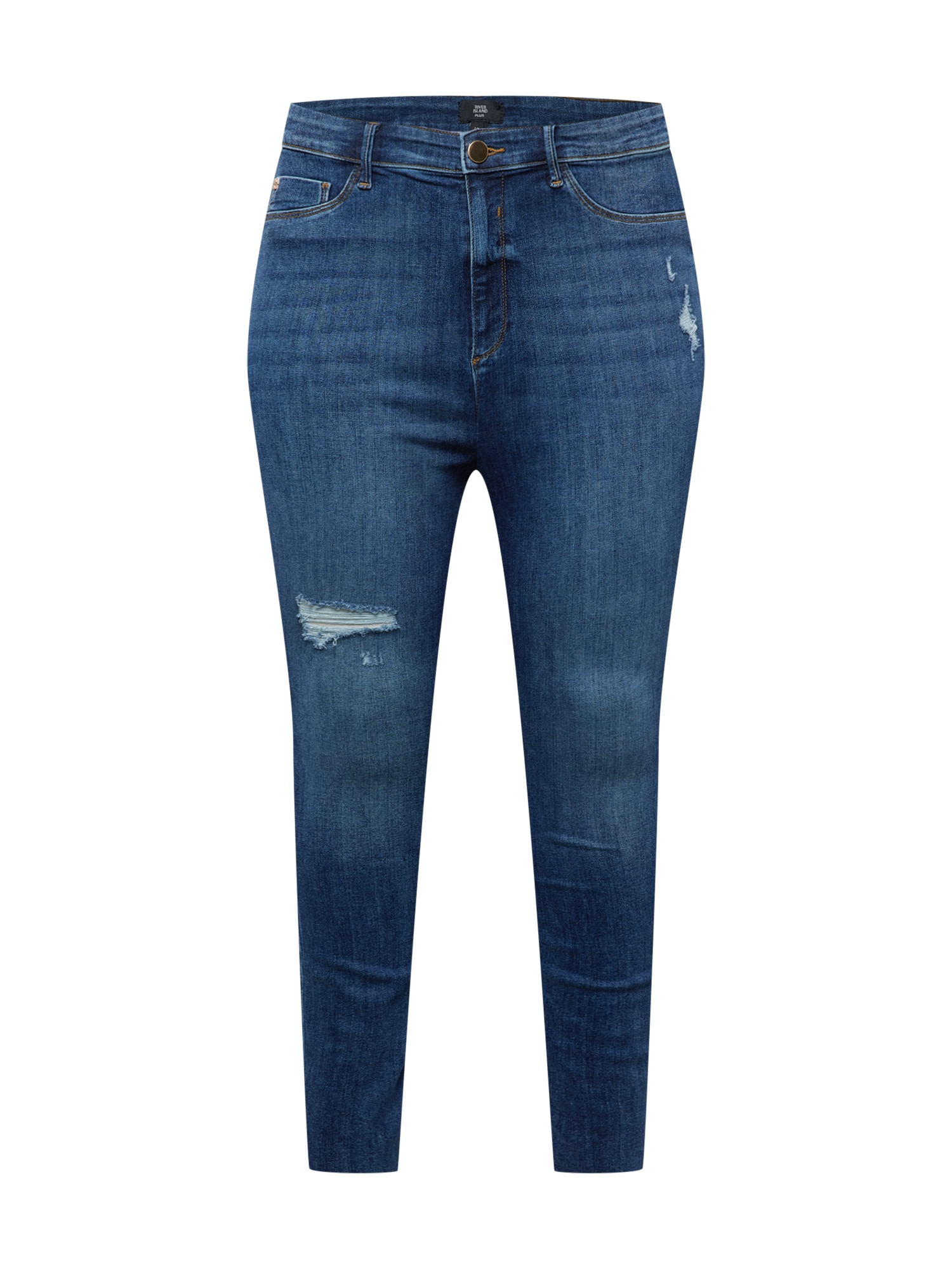 River Island Plus Kavbojke 'MOLLY'  moder denim