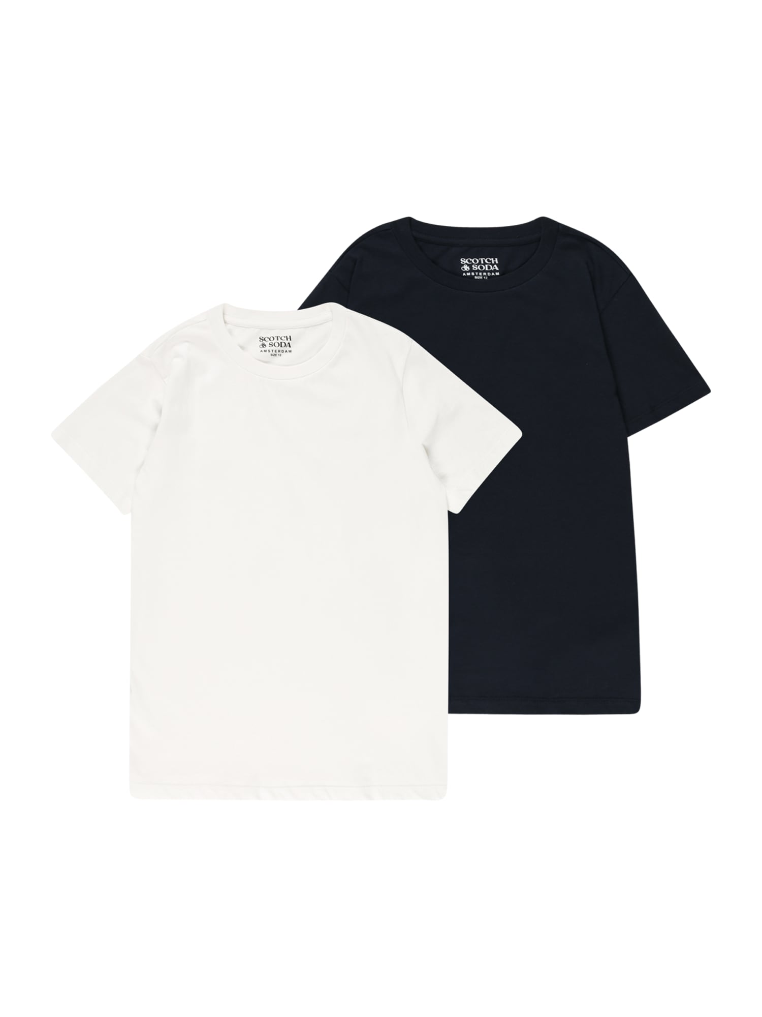 SCOTCH & SODA Majica  črna / bela