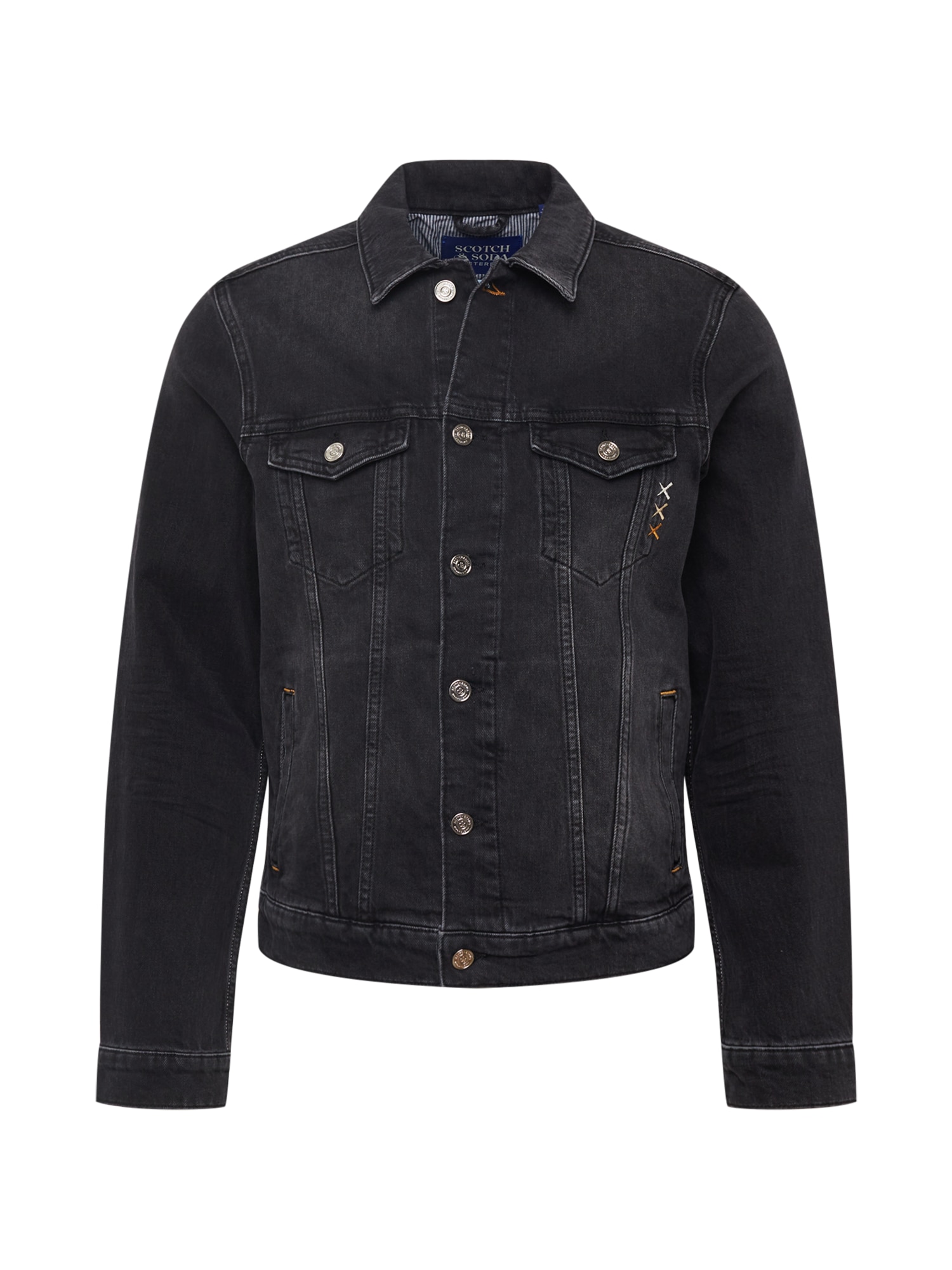 SCOTCH & SODA Prehodna jakna  siv denim