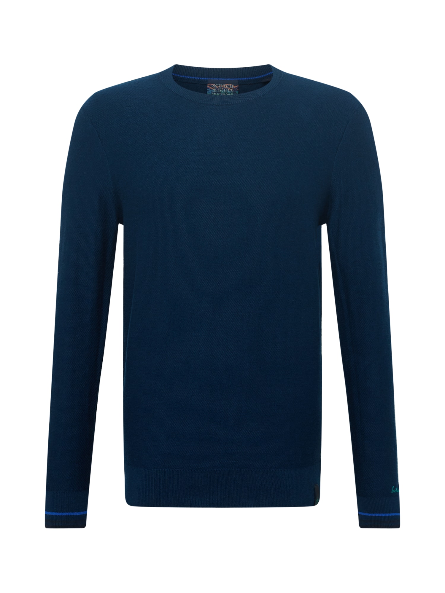 SCOTCH & SODA Pulover  kraljevo modra / petrol