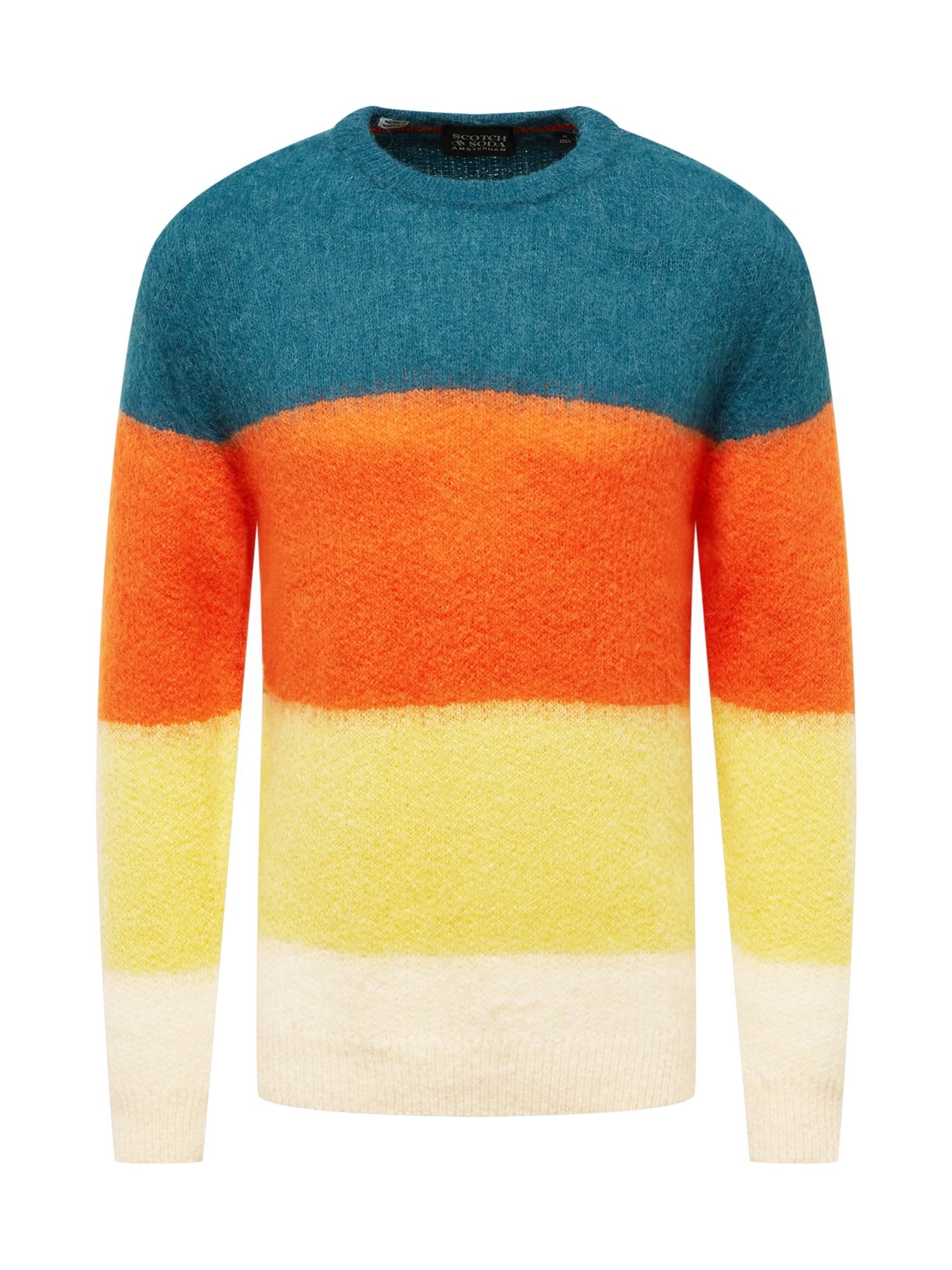 SCOTCH & SODA Pulover  kremna / rumena / petrol / oranžna