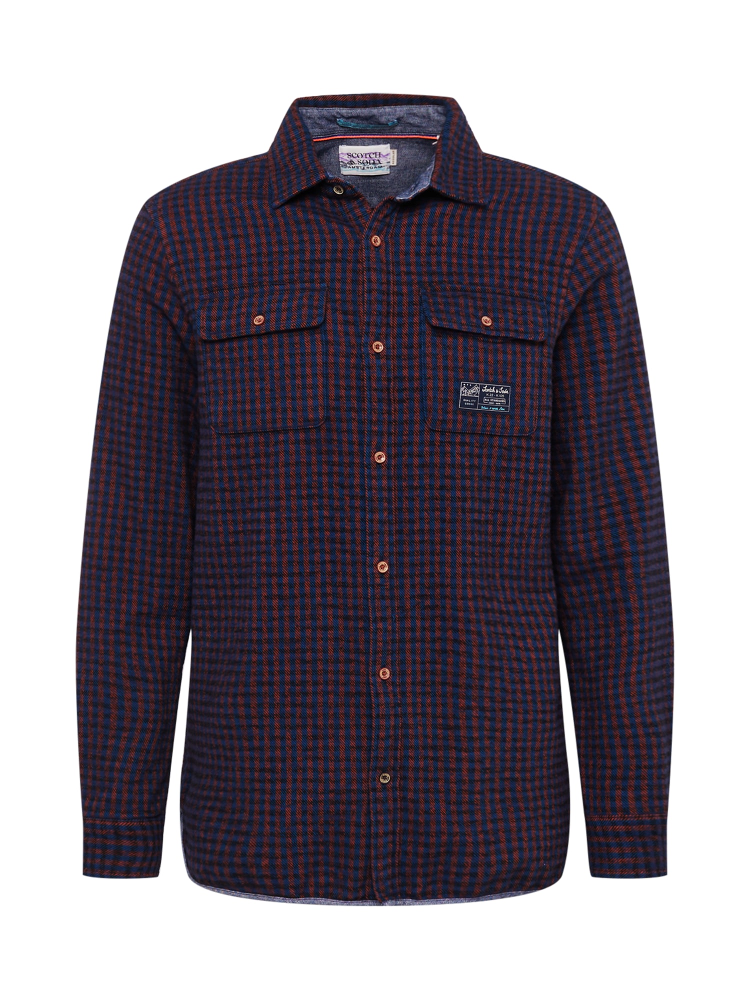 SCOTCH & SODA Srajca  modra / rdeča / črna