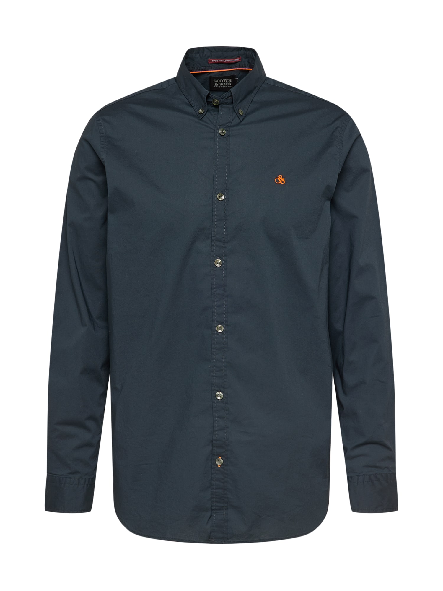 SCOTCH & SODA Srajca  smaragd / oranžna