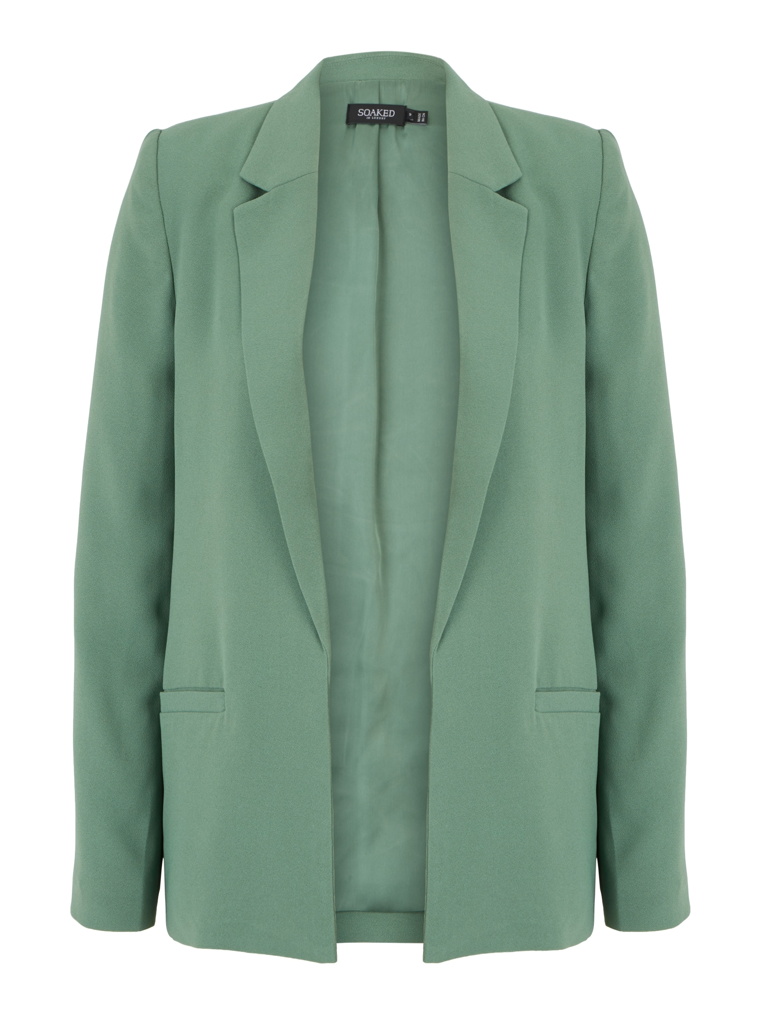SOAKED IN LUXURY Blazer 'Shirley'  zelena
